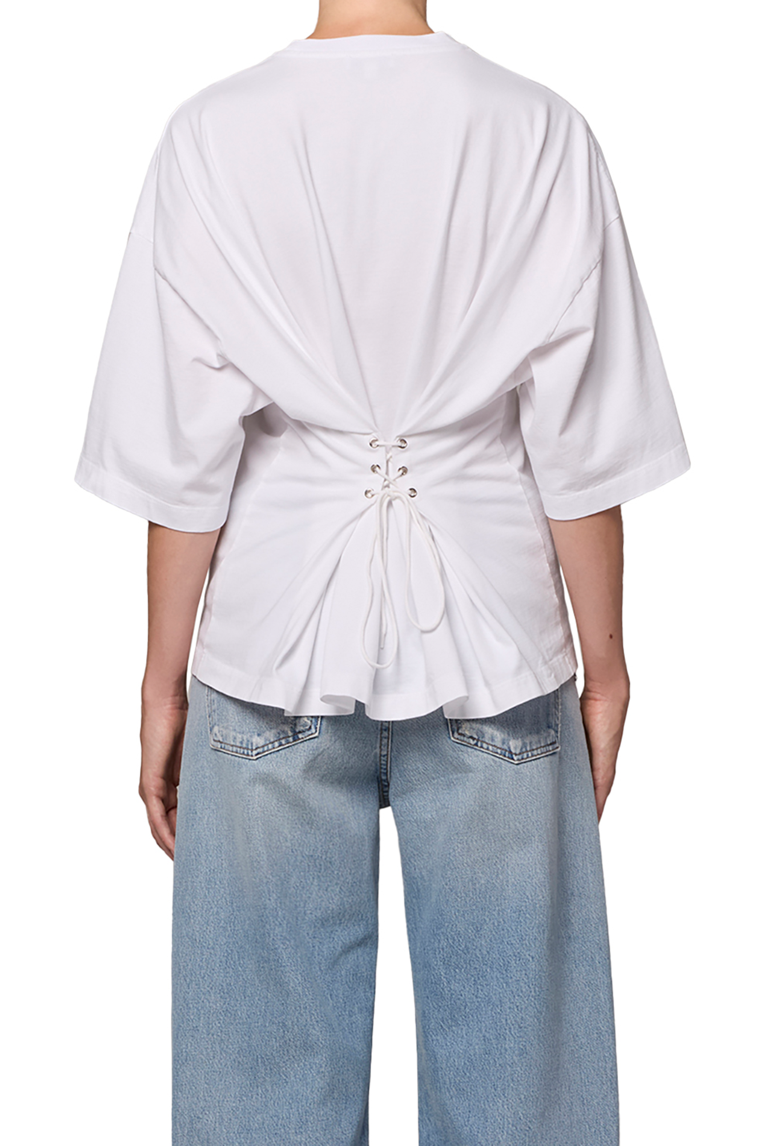 AGOLDE ELLERY TEE WHITE | THE NEW TREND