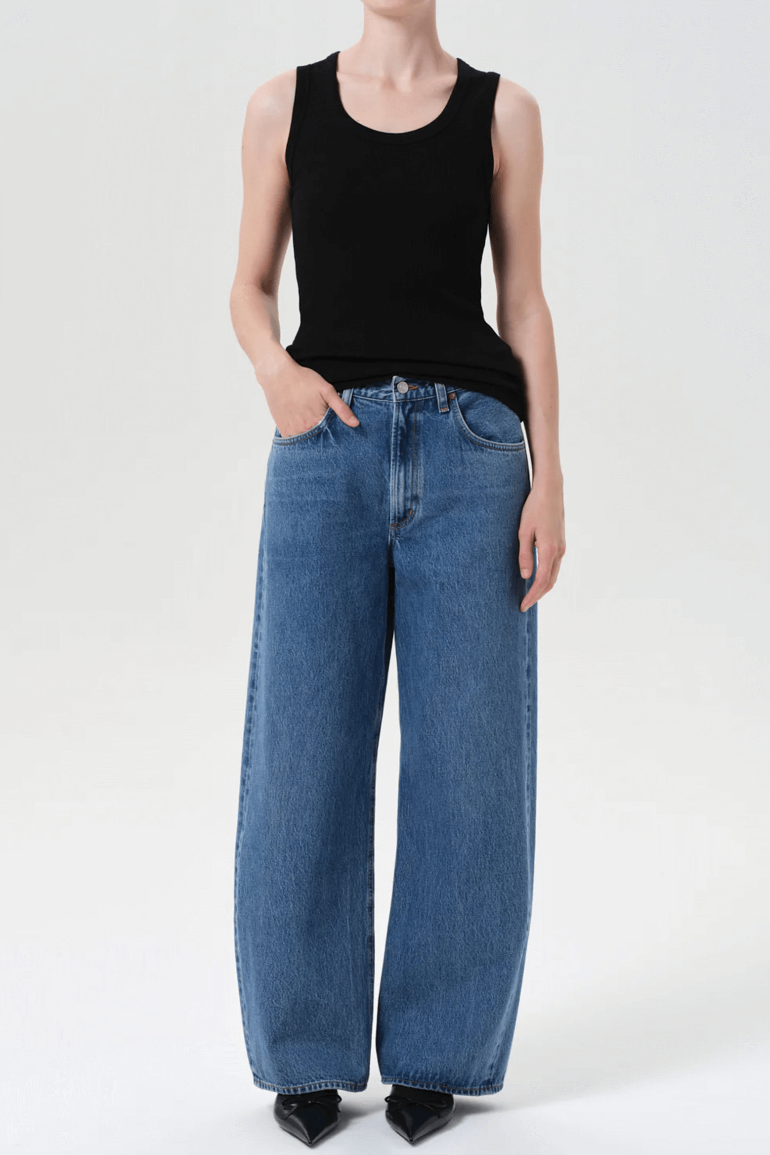 AGOLDE LOW CURVE JEAN | THE NEW TREND