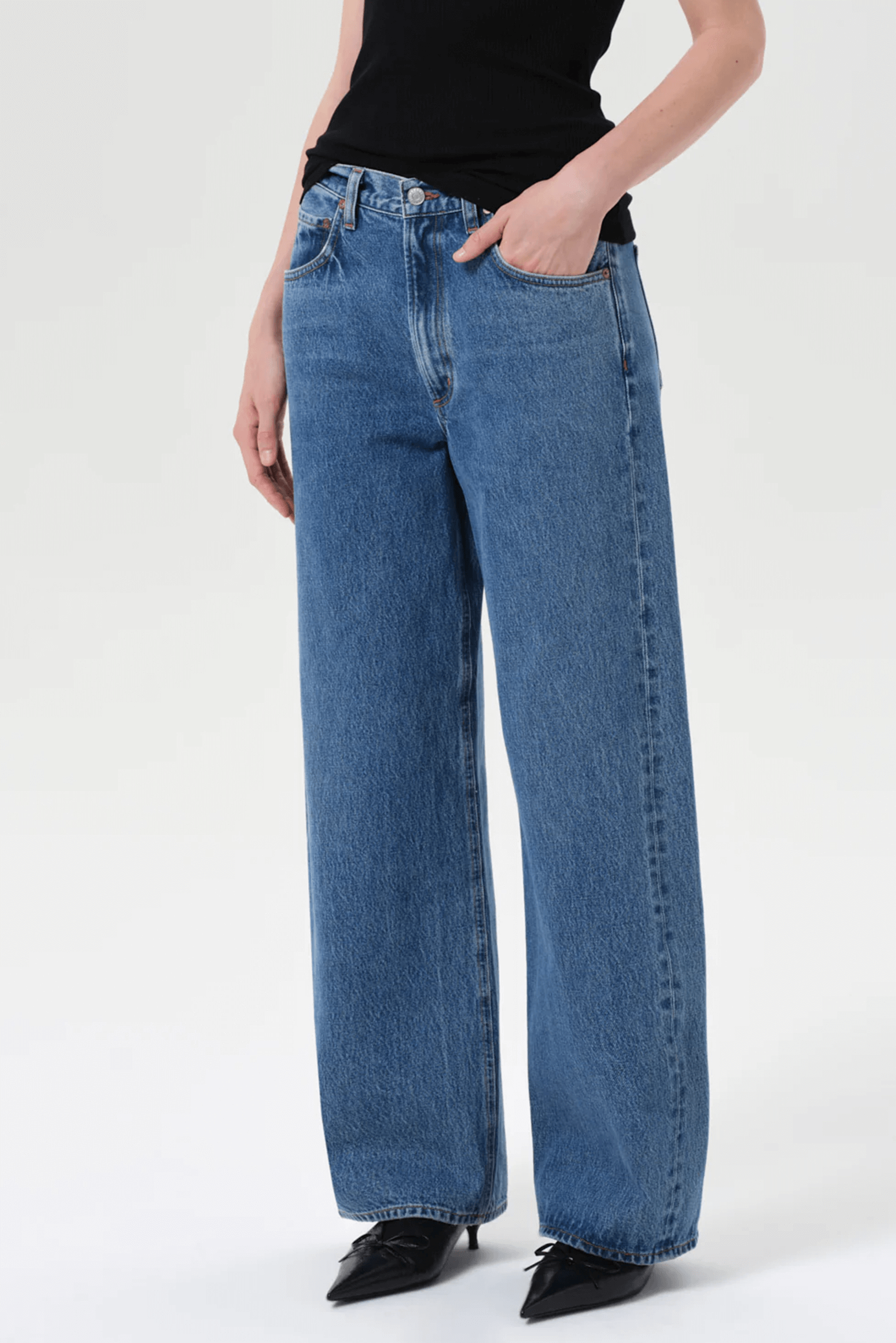 AGOLDE LOW CURVE JEAN | THE NEW TREND