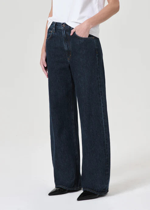 AGOLDE LOW CURVE JEAN IN PENDULUM | THE NEW TREND