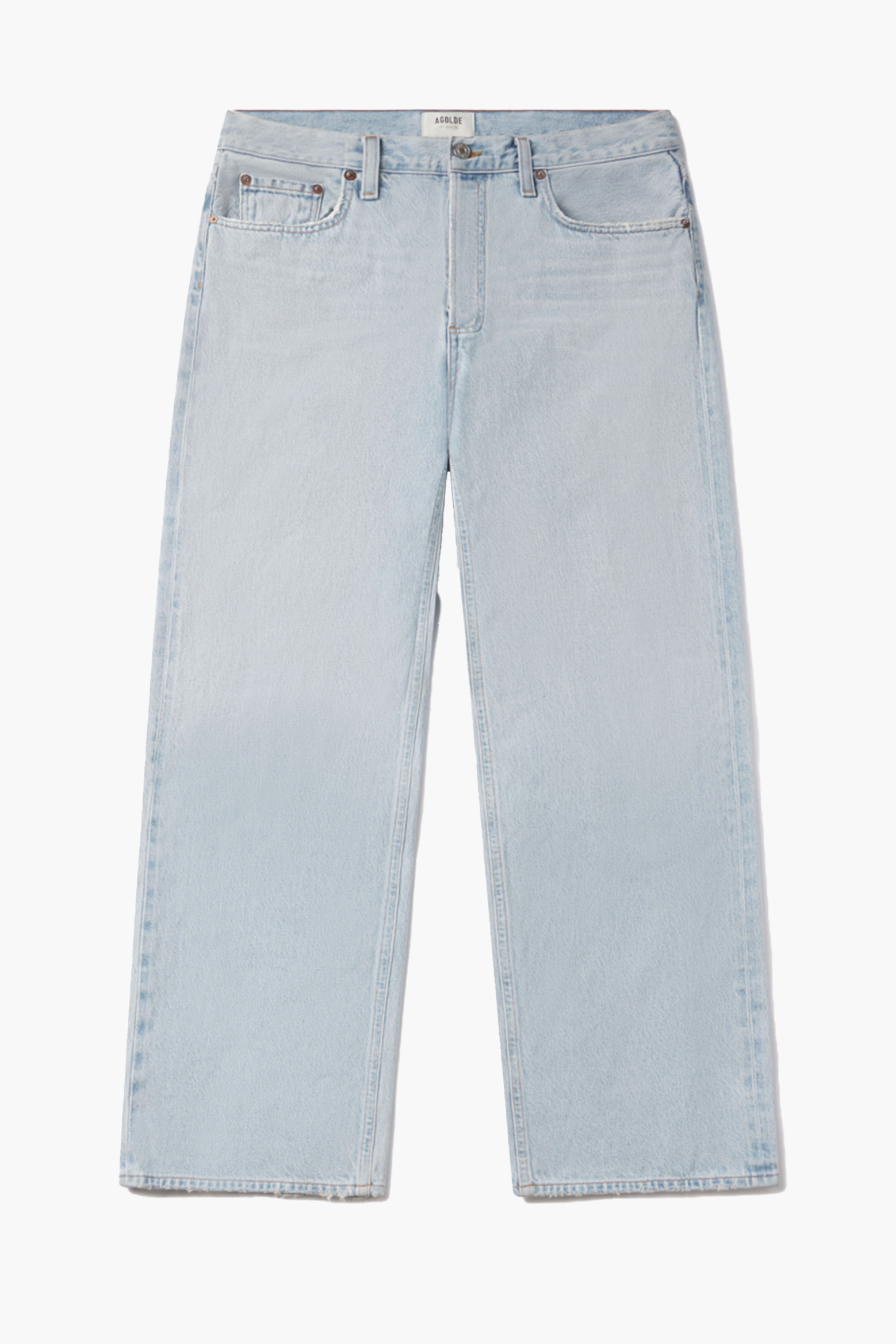 AGOLDE LOW SLUNG BAGGY IN SPARK | THE NEW TREND