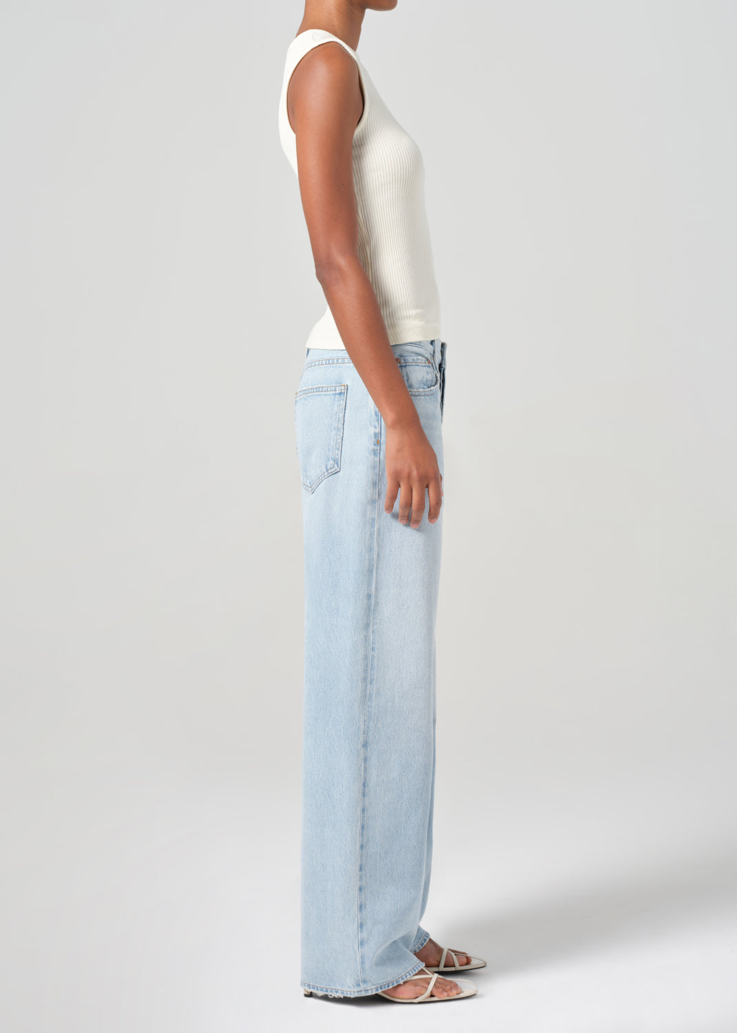 AGOLDE LOW SLUNG BAGGY IN SPARK | THE NEW TREND