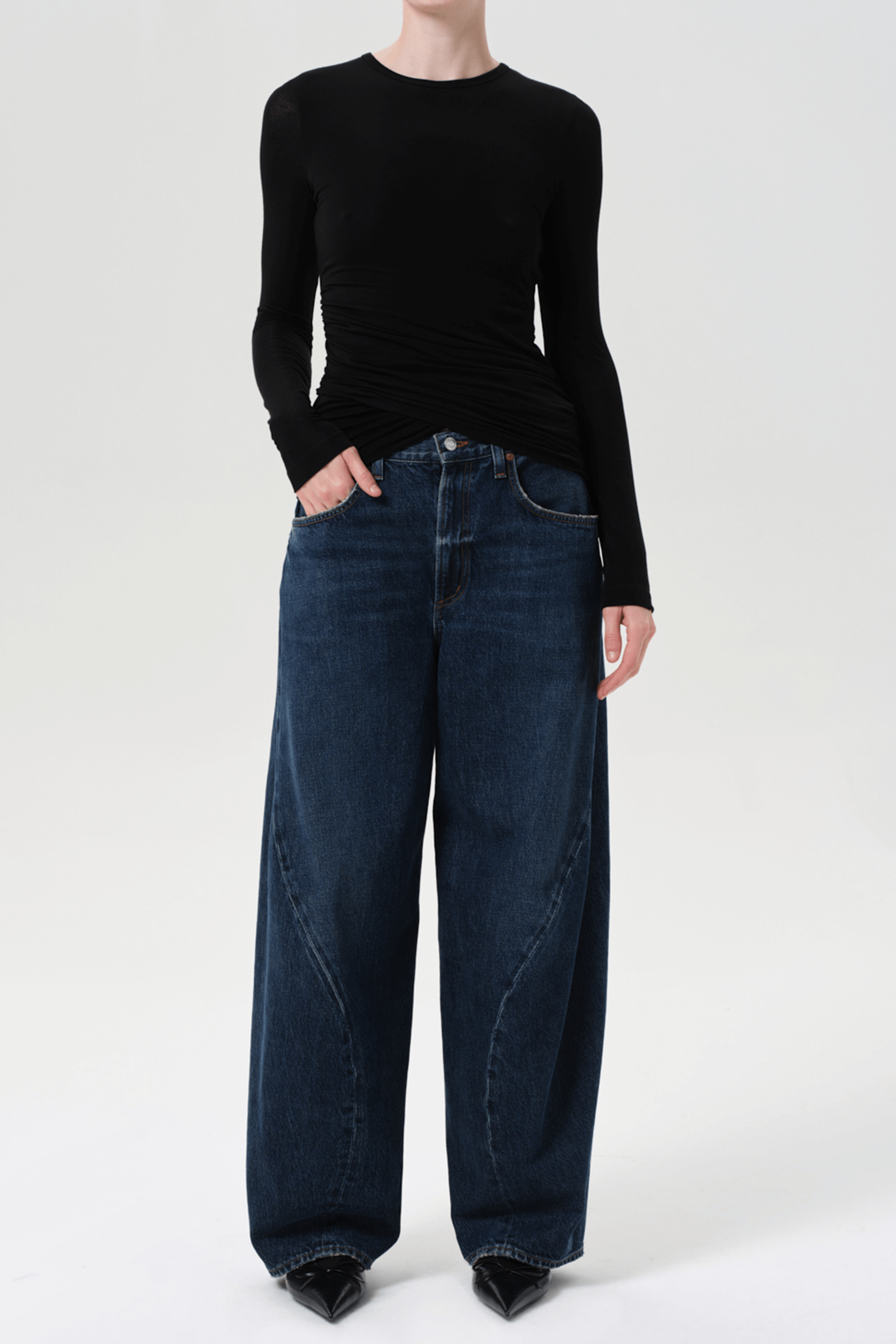 AGOLDE TWIST JEAN IN NEXUS | THE NEW TREND