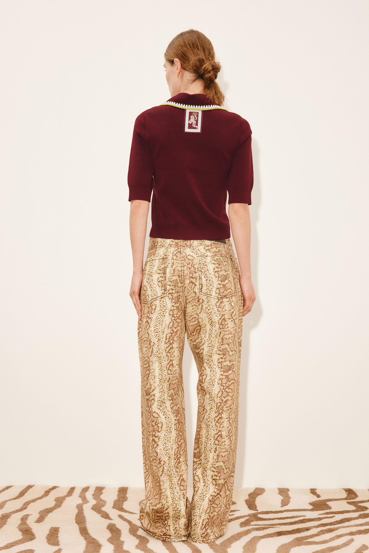ALÈMAIS JASPER KNIT POLO CHOCOLATE | THE NEW TREND