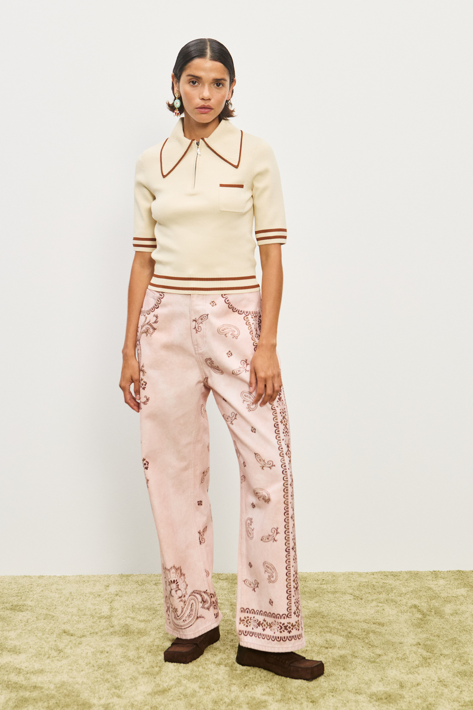 ALEMAIS SORA KNIT POLO | THE NEW TREND