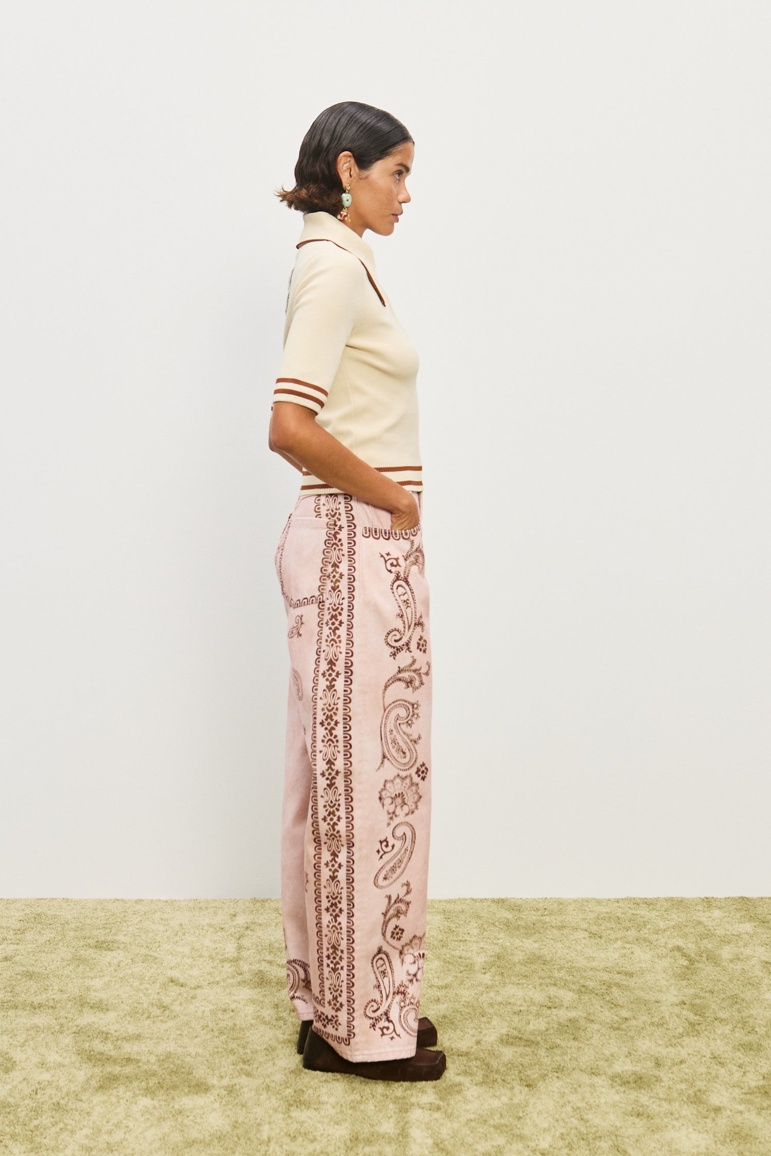 ALEMAIS SORA KNIT POLO | THE NEW TREND