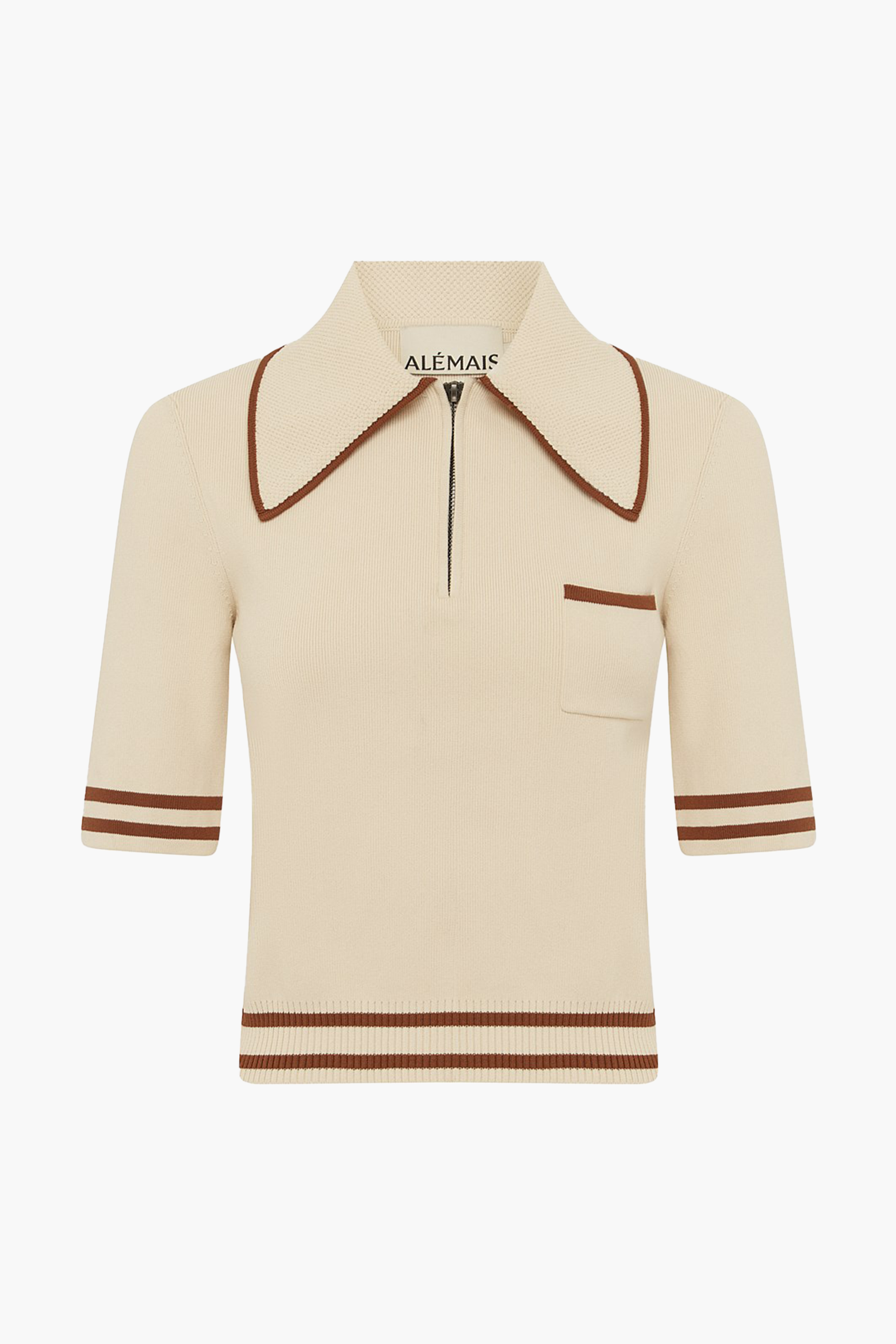 ALEMAIS SORA KNIT POLO | THE NEW TREND