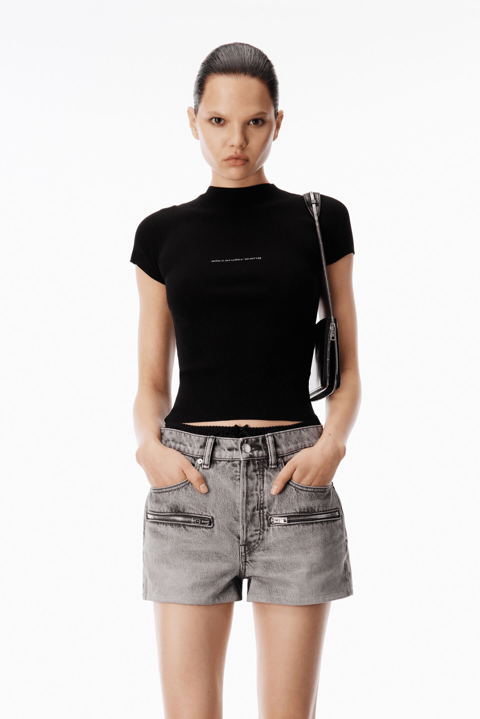 Knit Logo Baby Tee