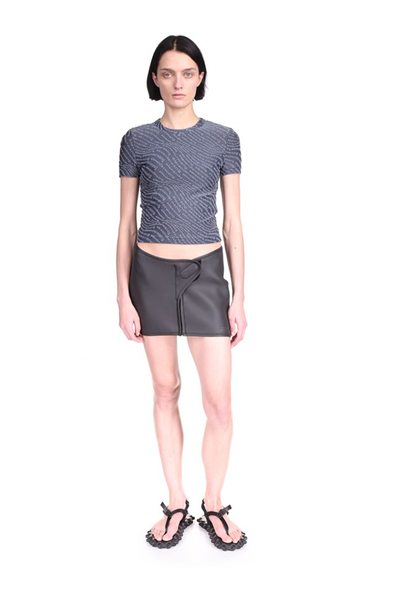 ALEXANDERWANG.T JACQUARD LOGO BABY TEE | THE NEW TREND