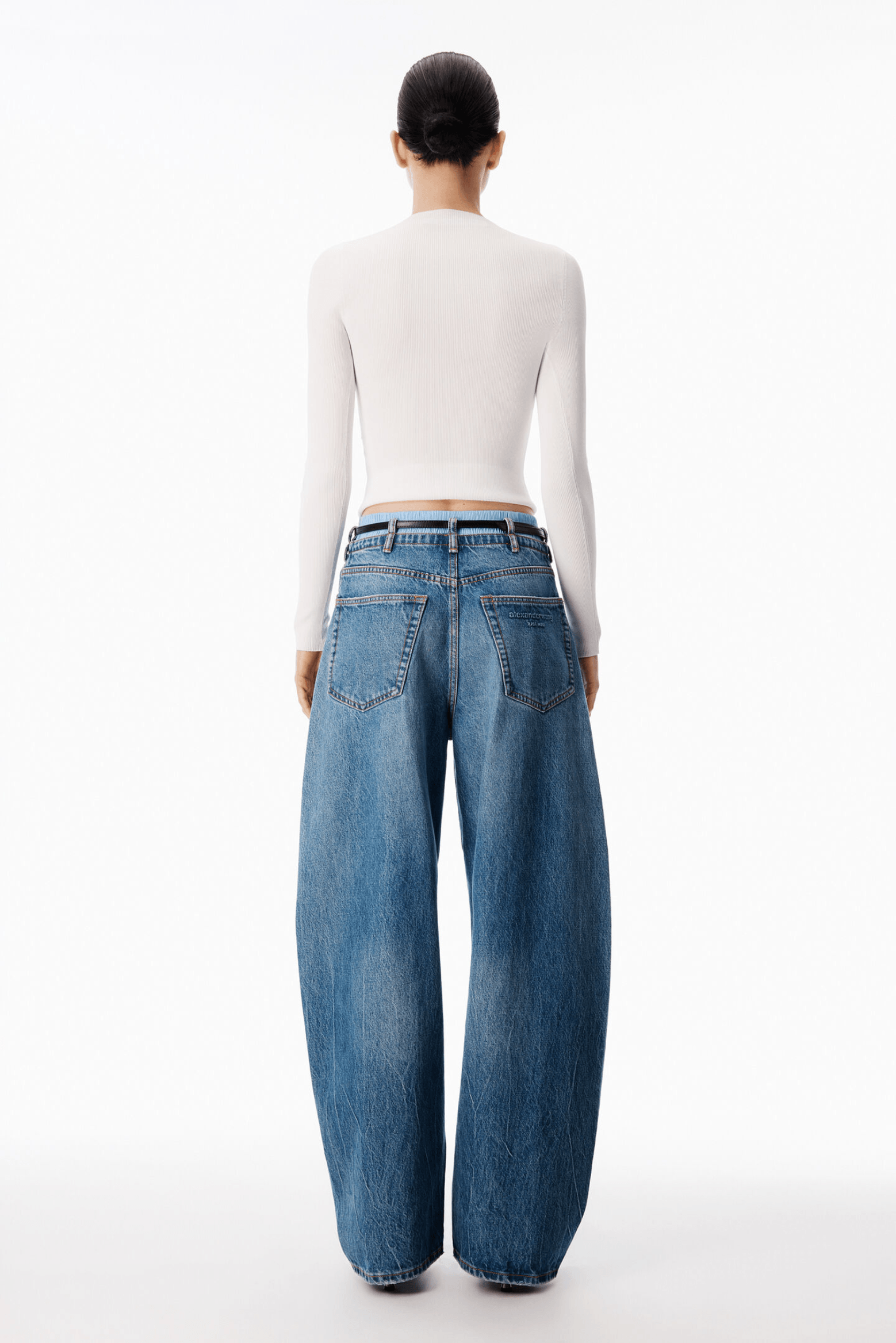 PRESTYLE BLOW UP JEAN W/ LEATHER BELT AND BOXER