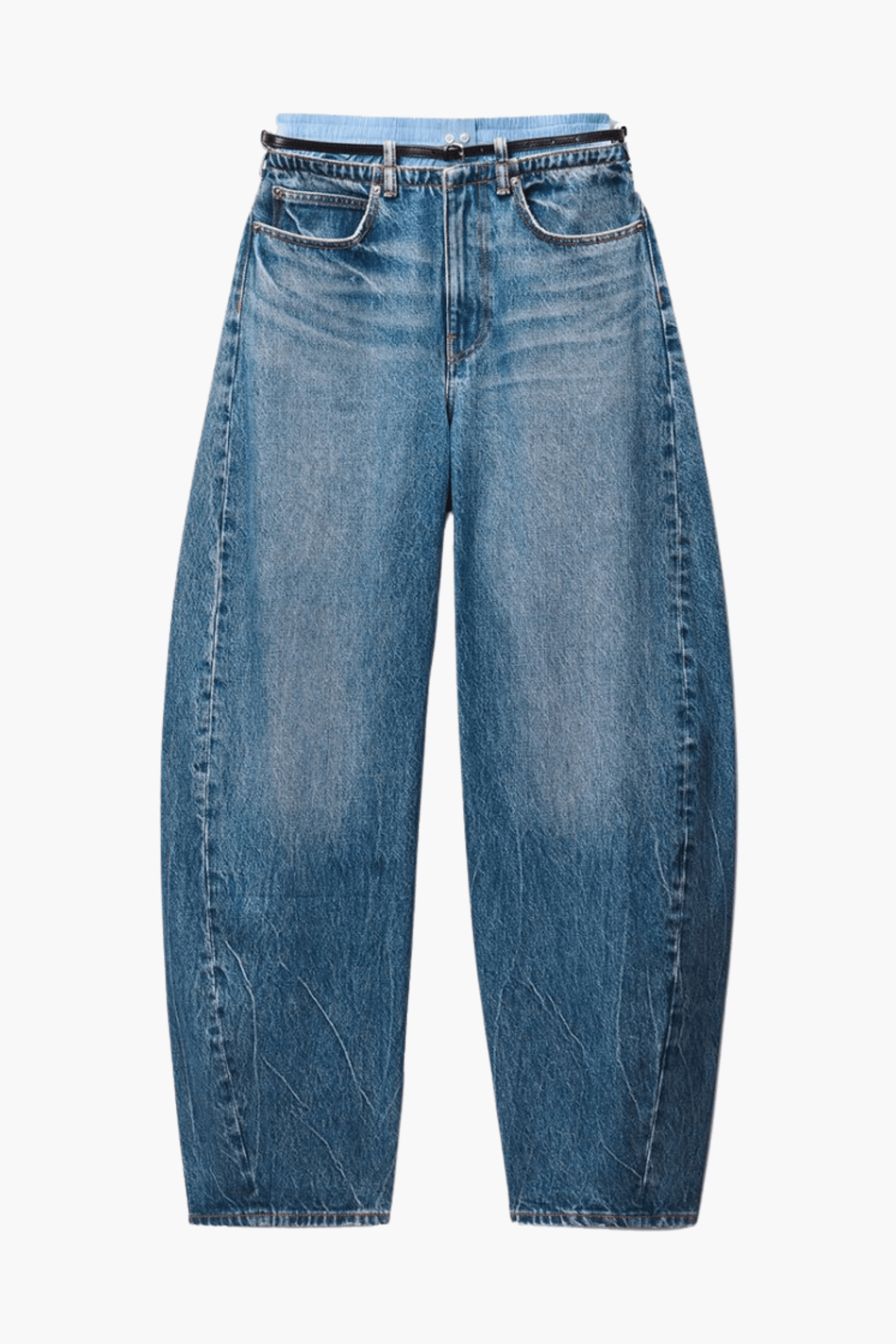 PRESTYLE BLOW UP JEAN W/ LEATHER BELT AND BOXER