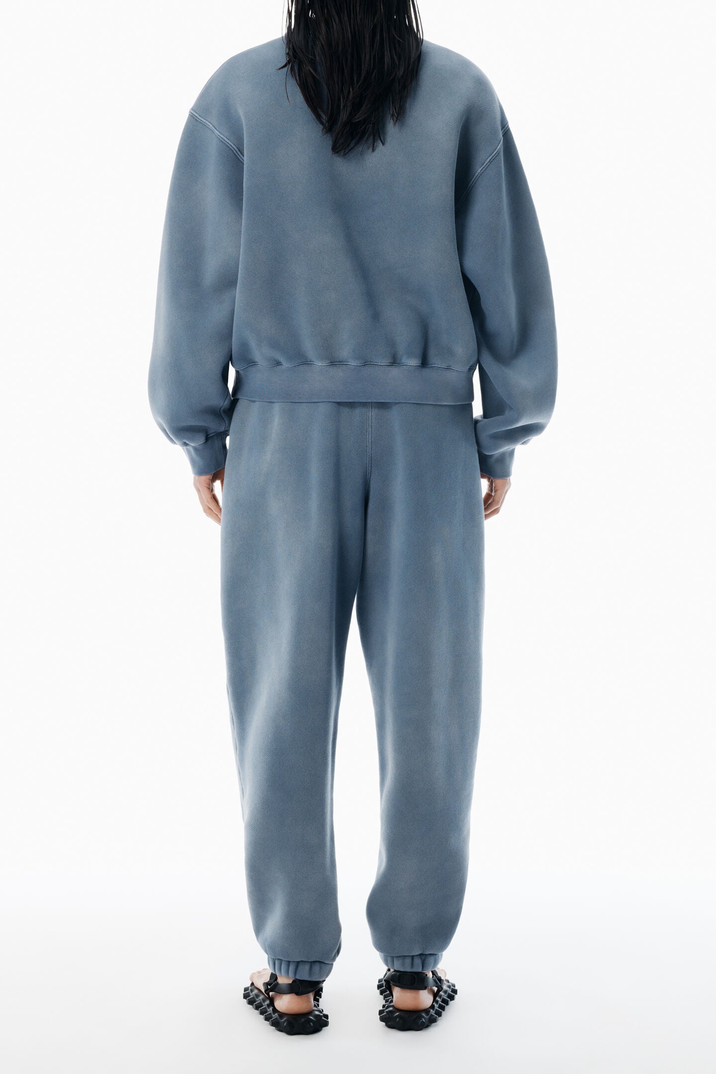ALEXANDER WANG ESSENTIAL TERRY CLASSIC SWEATPANT PUFF PAINT LOGO | THE NEW TREND