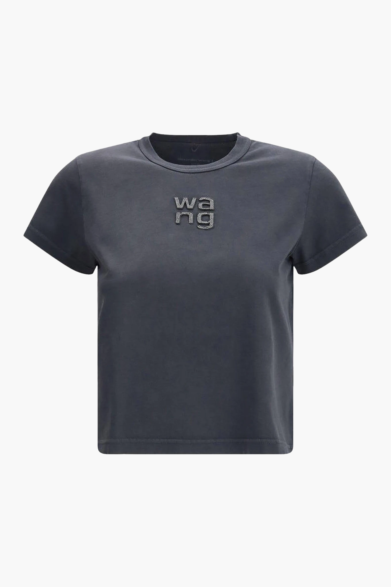 SHRUNKEN TEE W/HOTFIX LOGO
