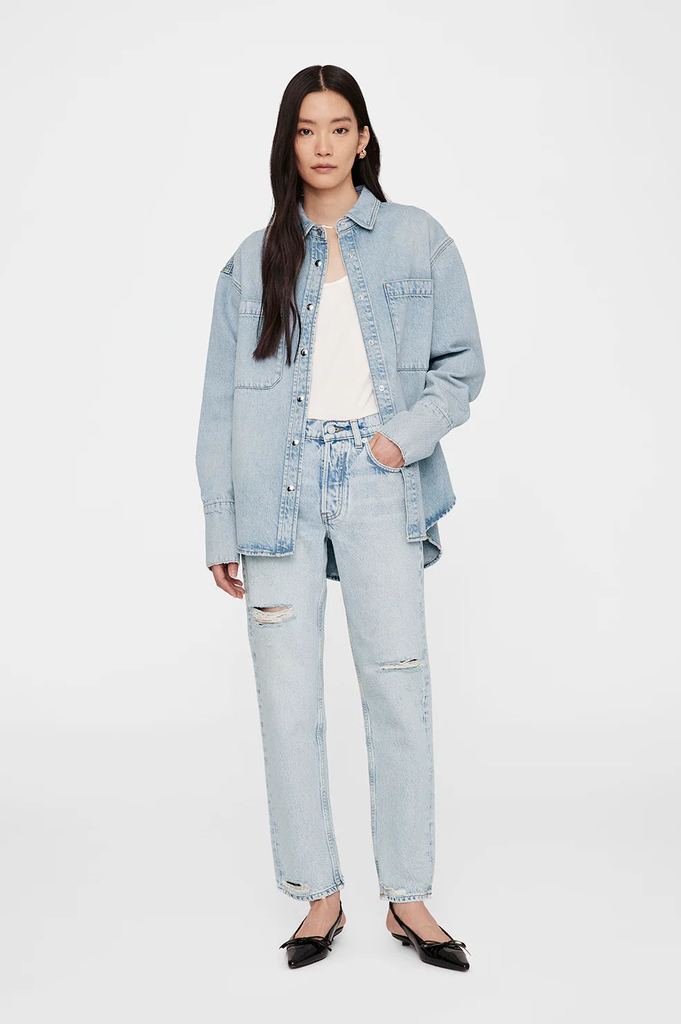 ANINE BING DANTE SHIRT | THE NEW TREND