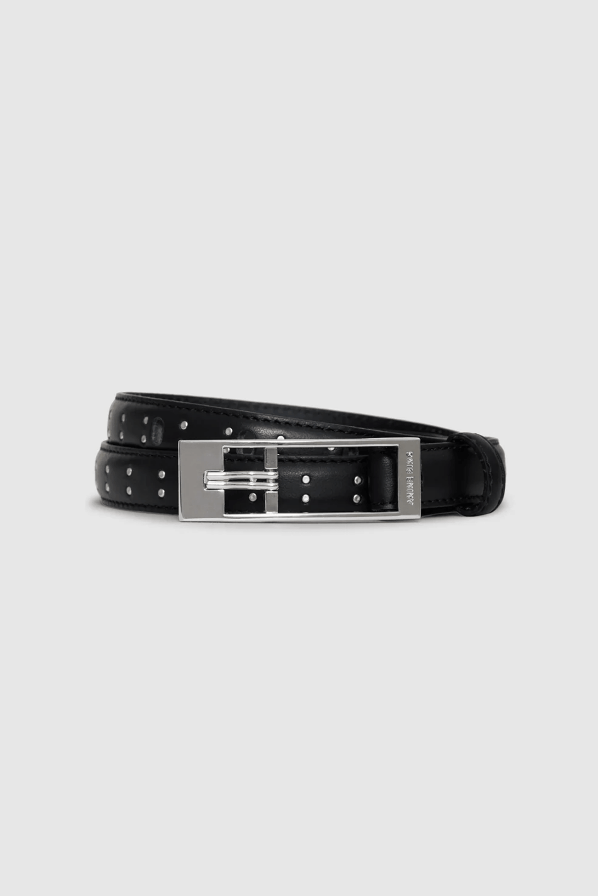ELLY LEATHER BELT WITH STUDS
