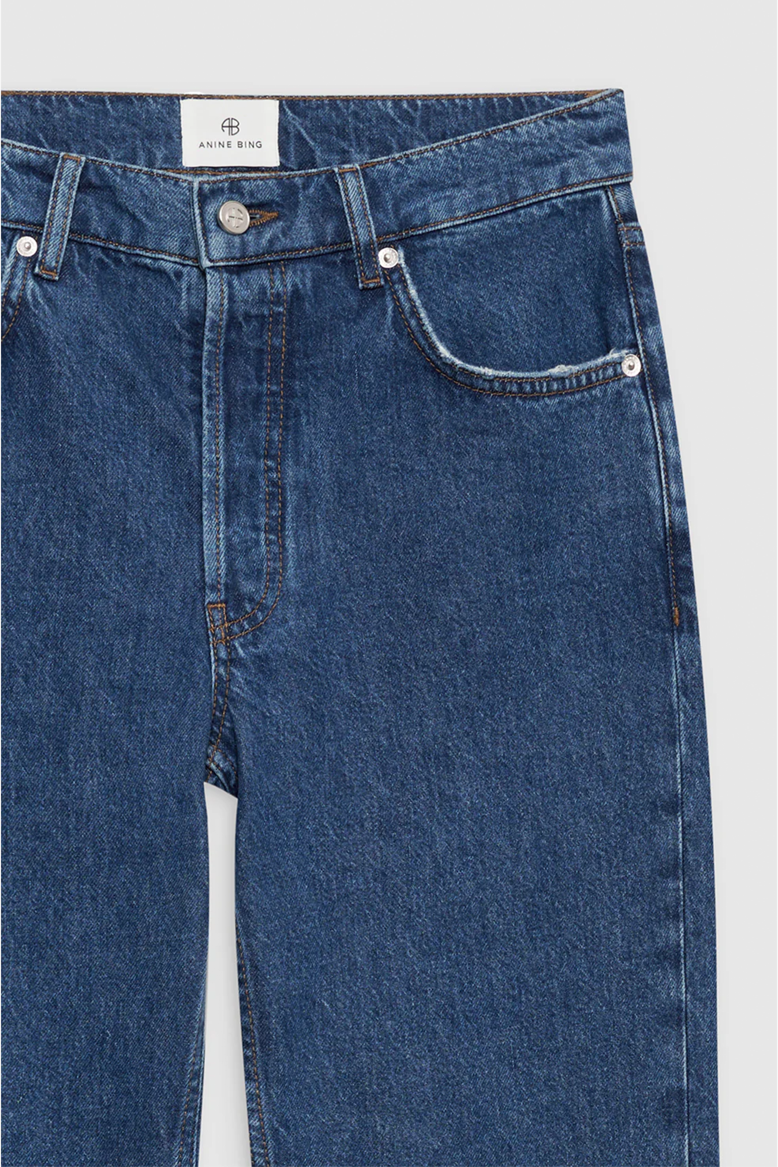 ANINE BING KATE JEAN IN CLEAN INDIGO | THE NEW TREND