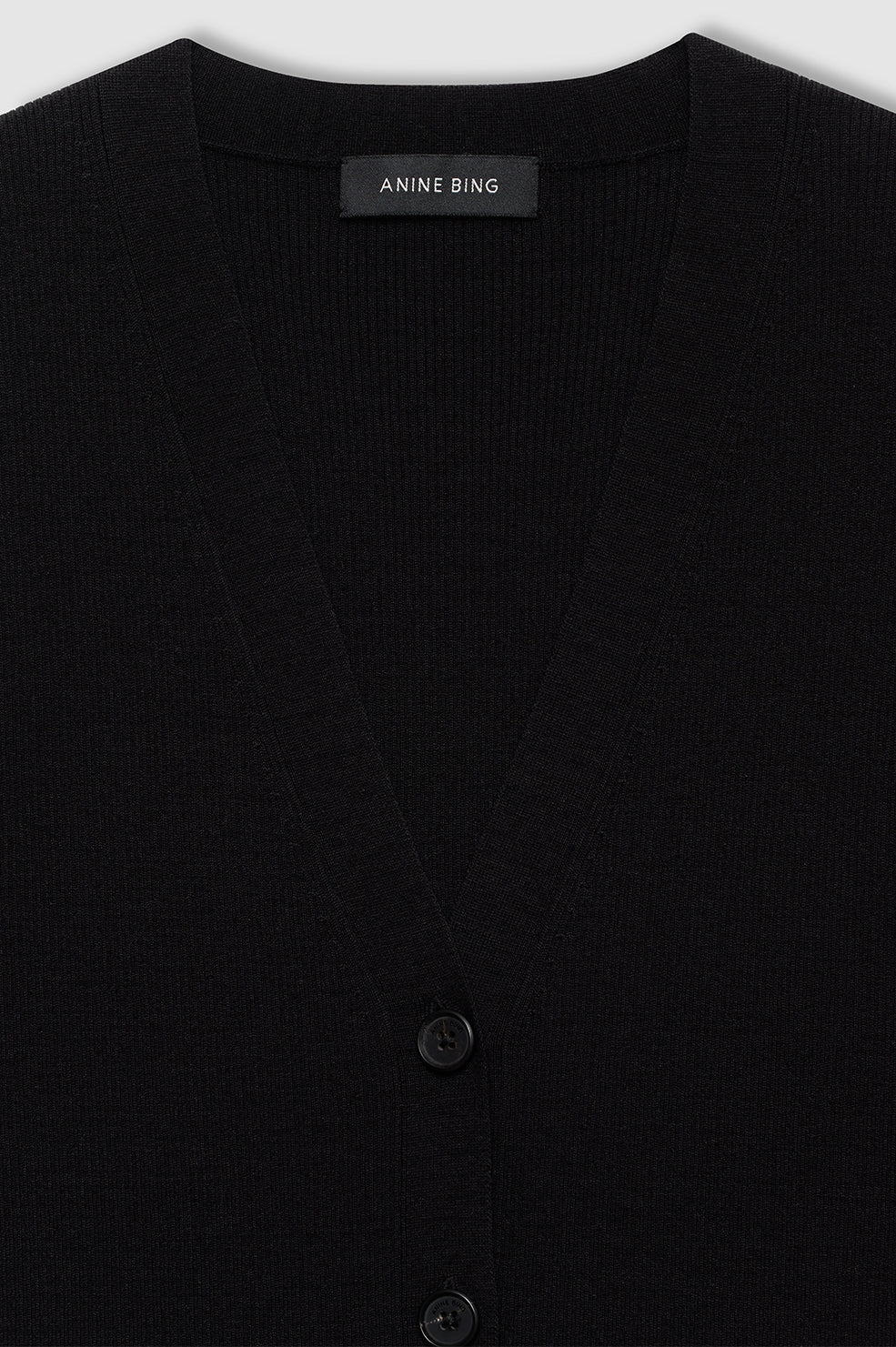 ANINE BING LAWRENCE VEST IN BLACK | THE NEW TREND