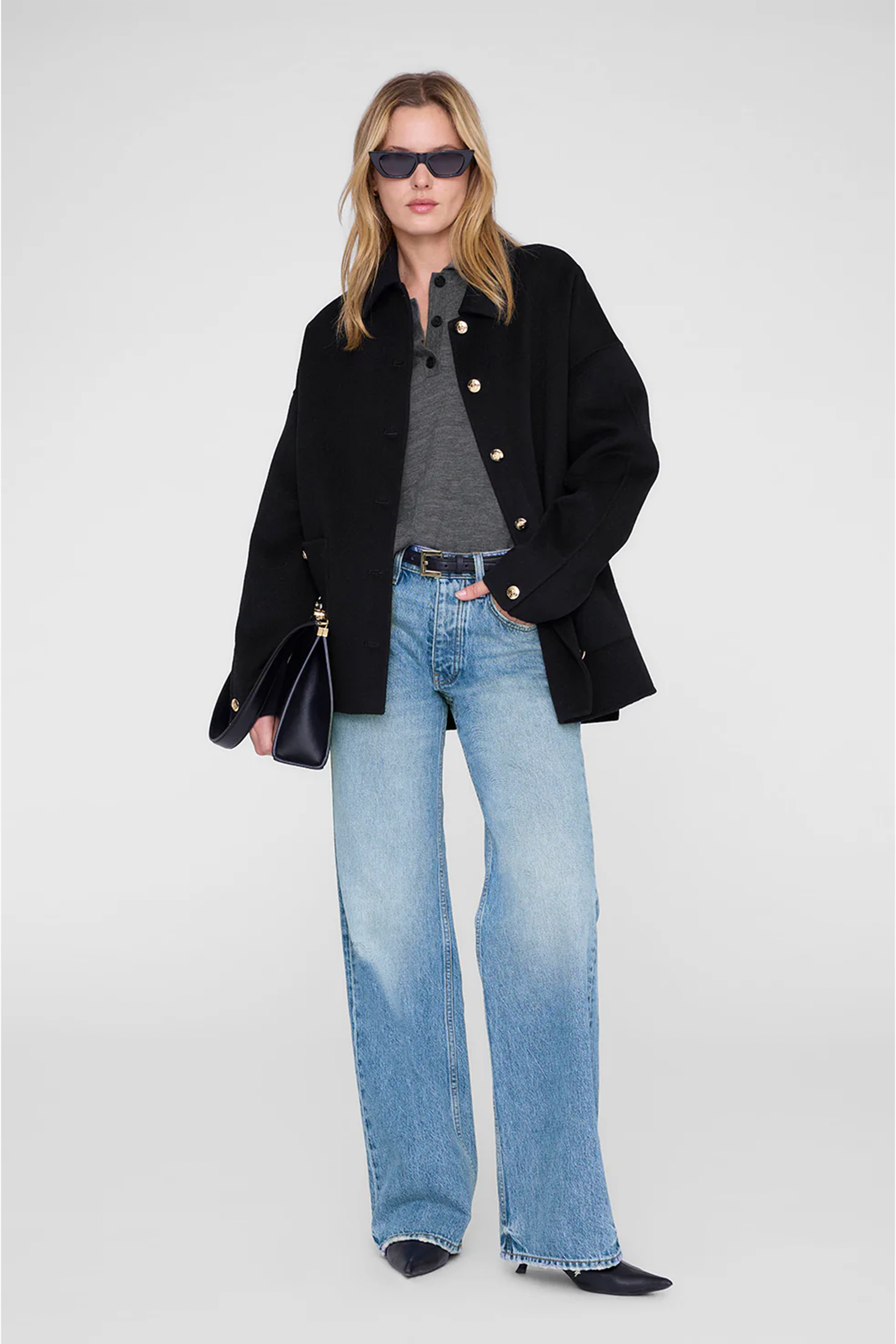 ANINE BING LEE POLO SWEATER | THE NEW TREND