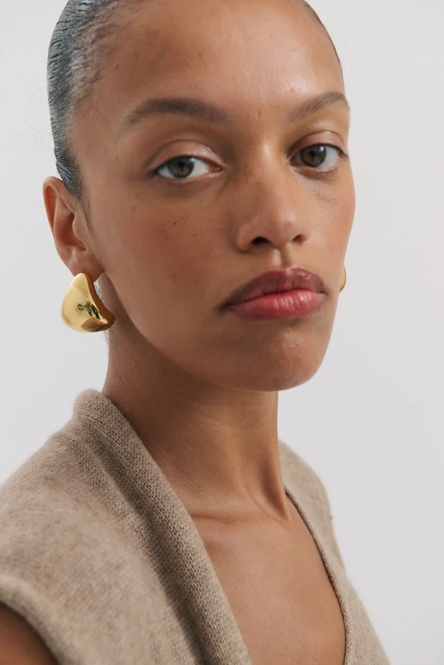 ANNA ROSSI ARCH EARRING ING GOLD | THE NEW TREND