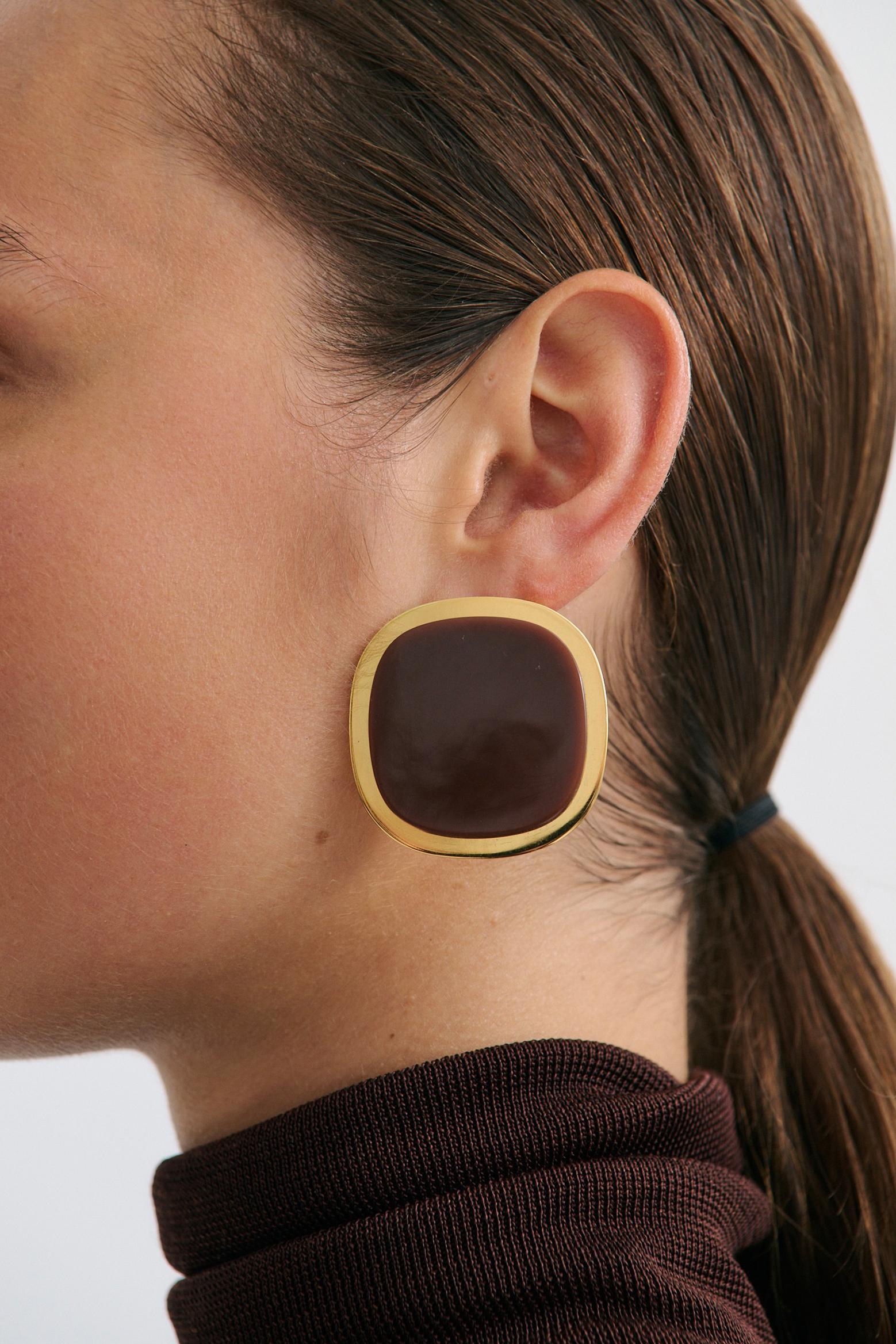 ANNA ROSSI SARA EARRING IN GOLD | THE NEW TREND