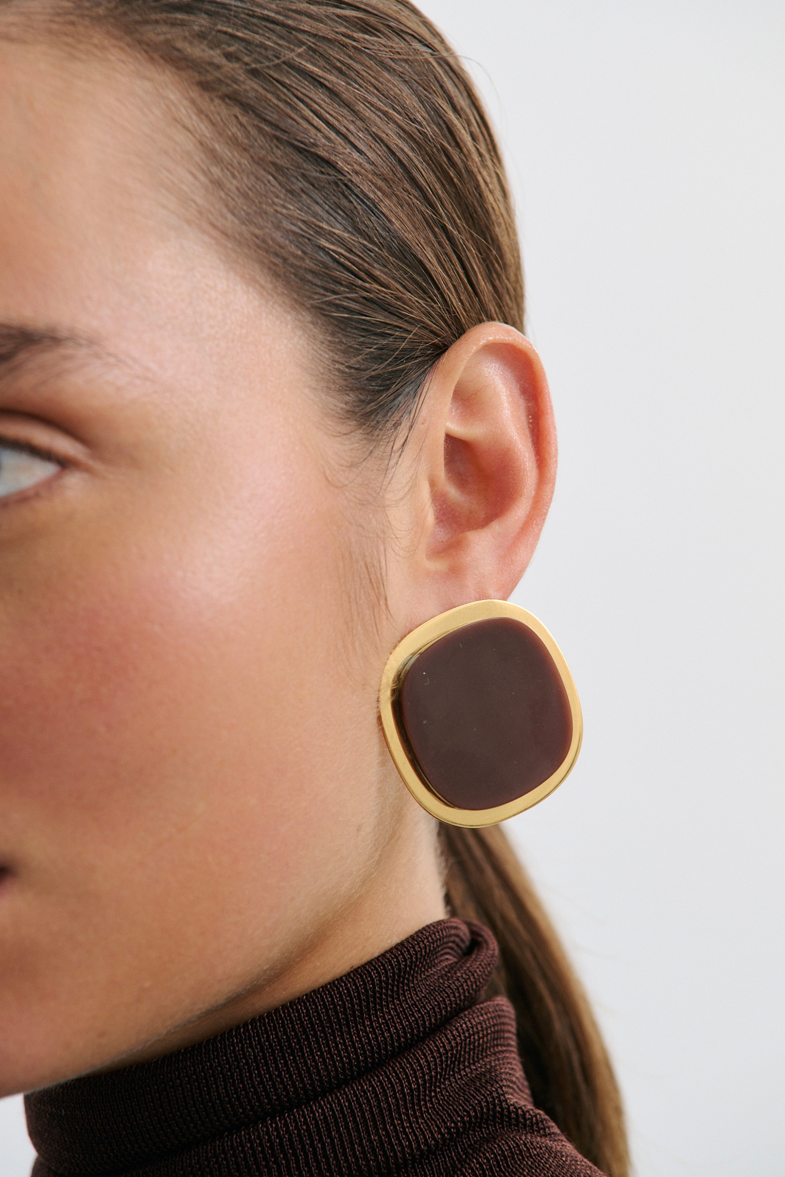 ANNA ROSSI SARA EARRING IN GOLD | THE NEW TREND