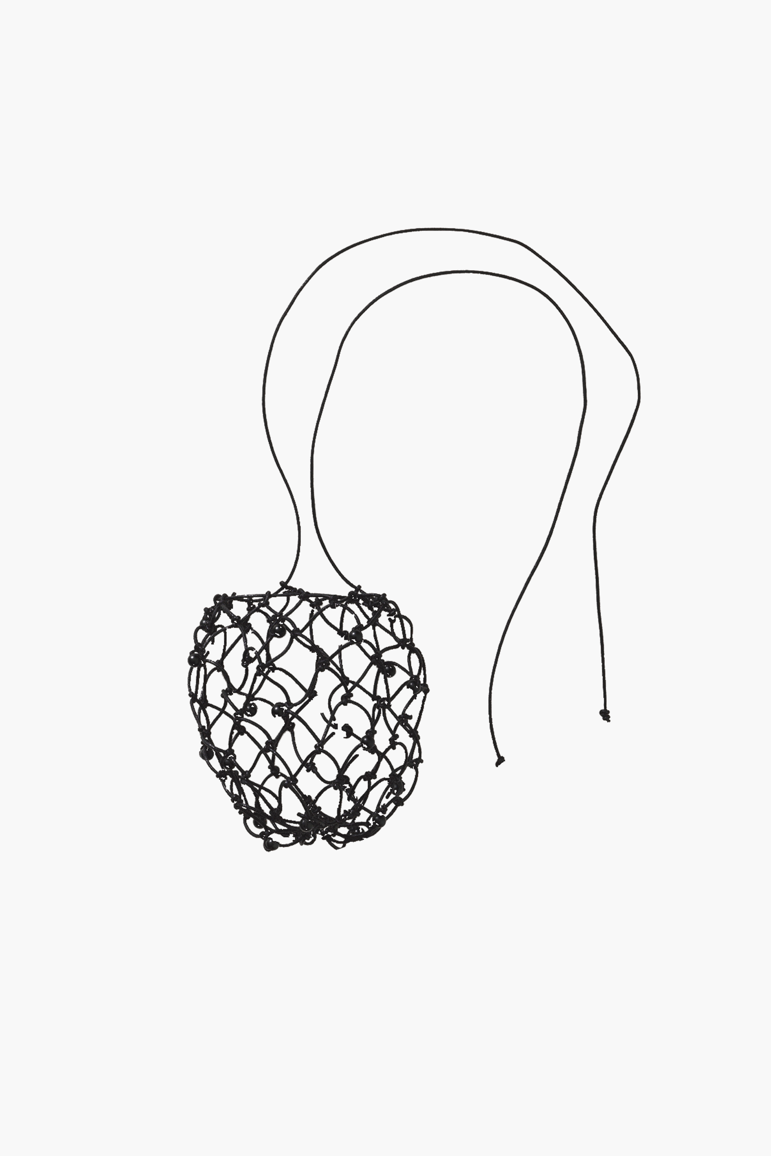 ANNIKA INEZ BEADED CHIGNON NET | THE NEW TREND