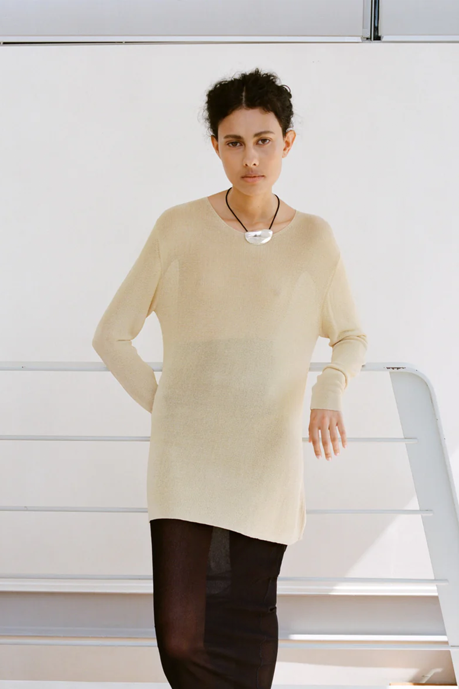 ANNIKA INEZ HORIZONTAL SPOON PENDANT | THE NEW TREND