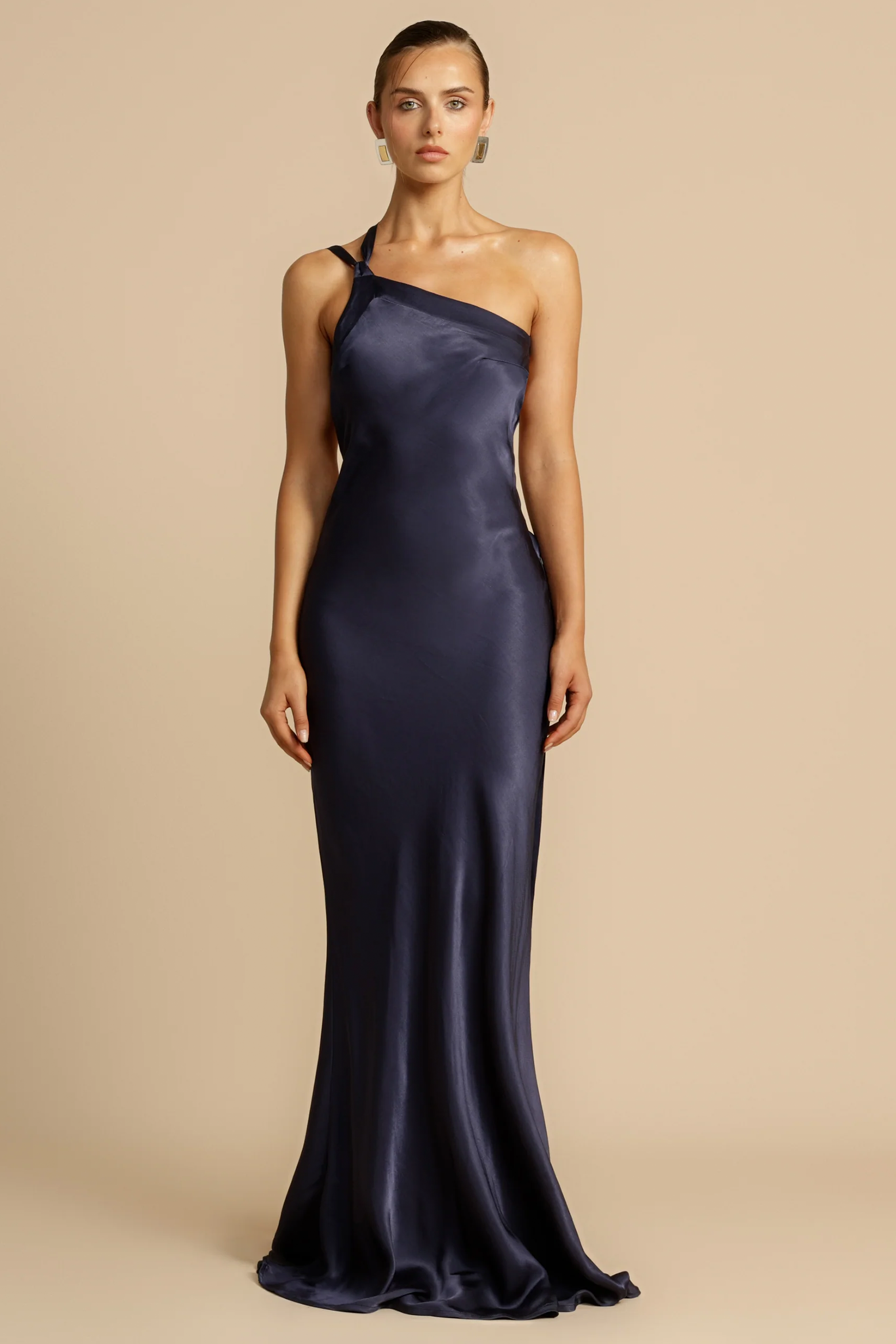 ARCINA ORI MONIQUE DRESS NAVY BLUE | THE NEW TREND