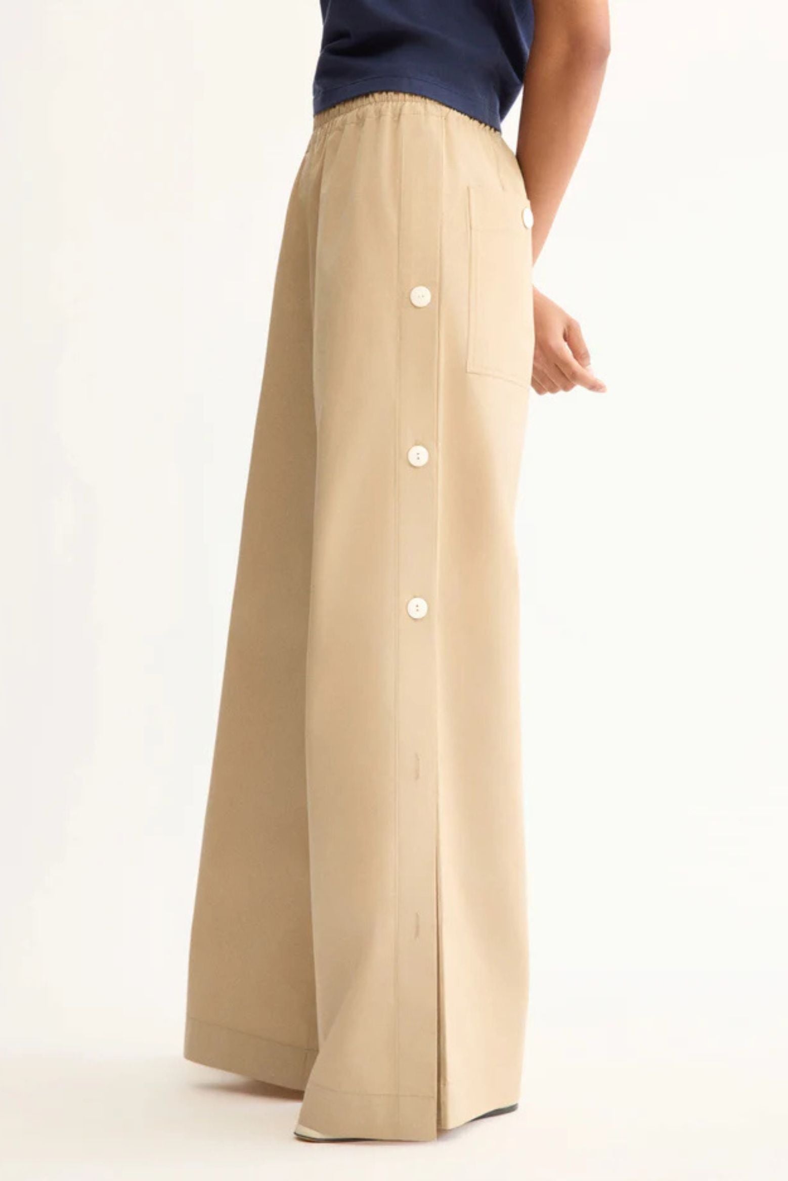 BAXTER SIDE BUTTON PANTS