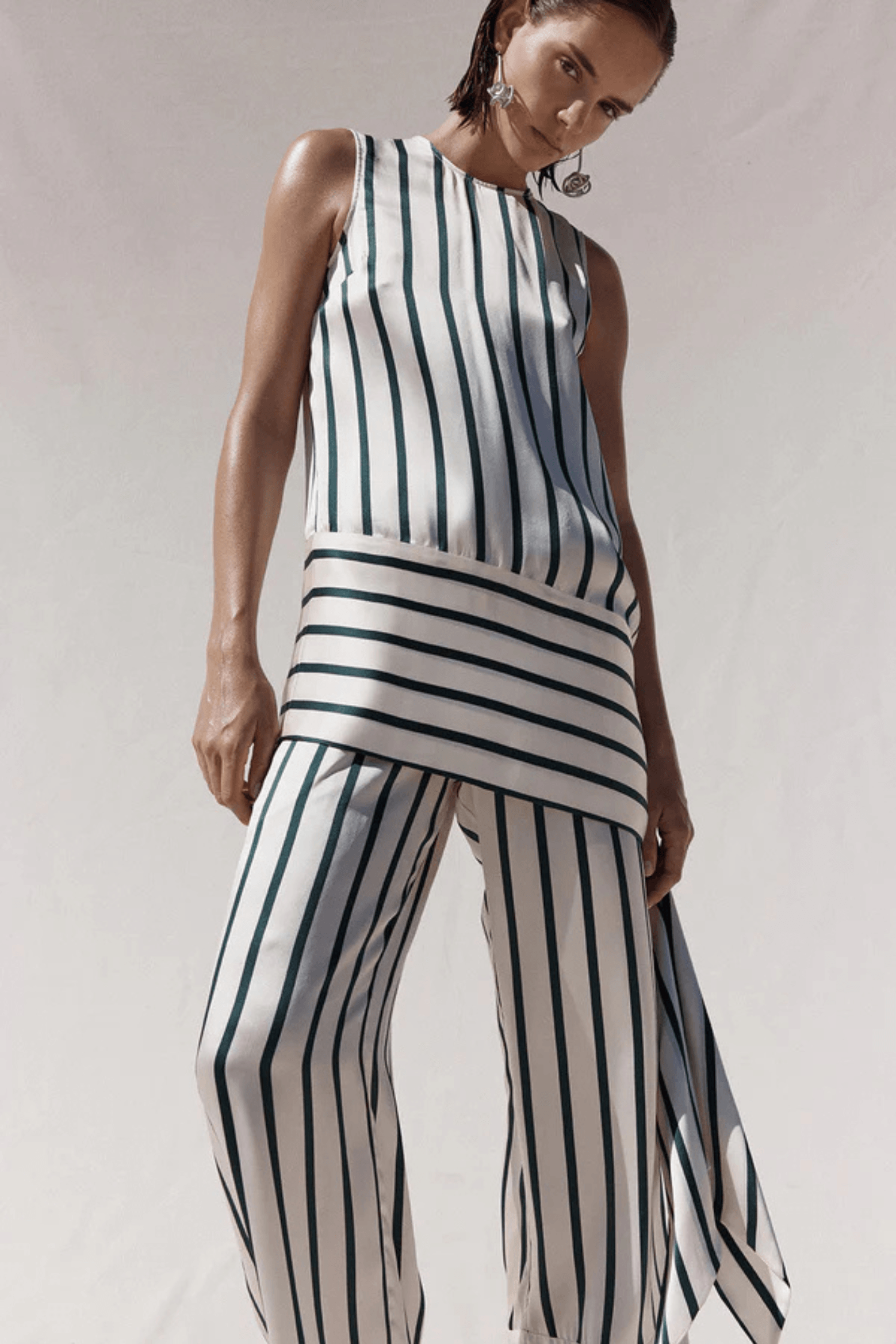 CANNES SASH HEM MINI DRESS