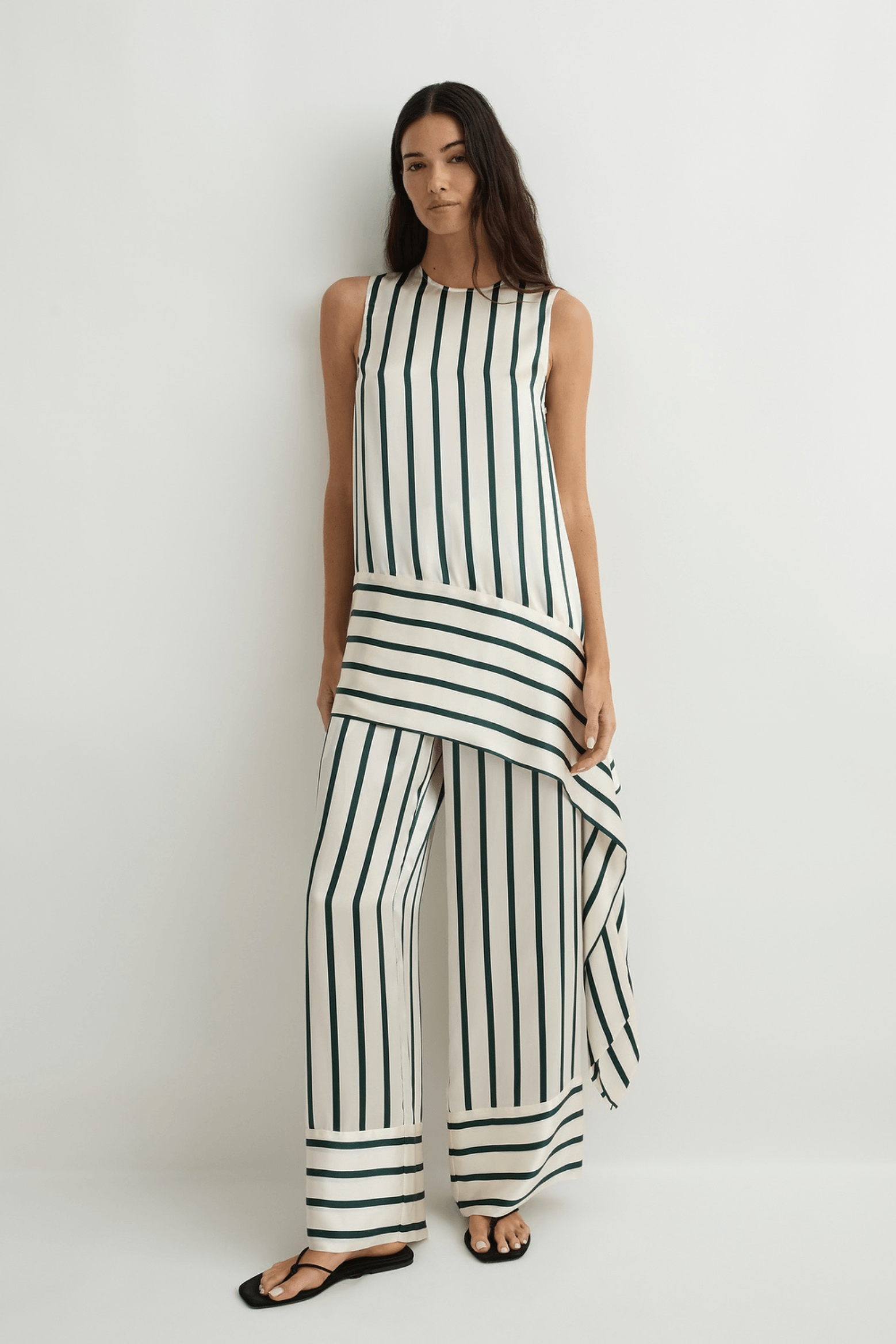 CANNES SASH HEM MINI DRESS