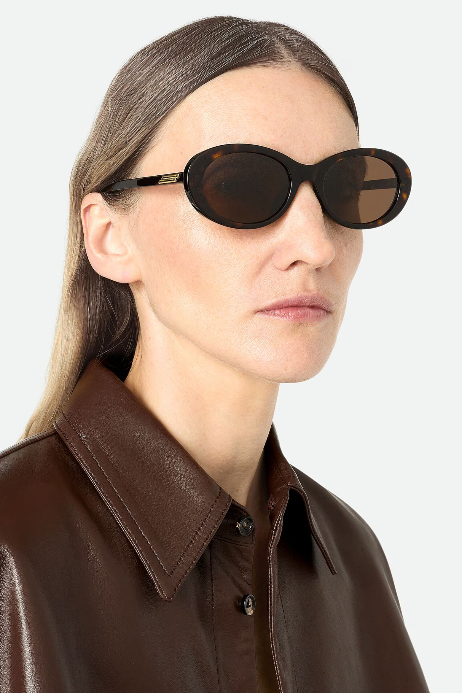 BOTTEGA VENETA CLASSIC OVAL SUNGLASSES | THE NEW TREND