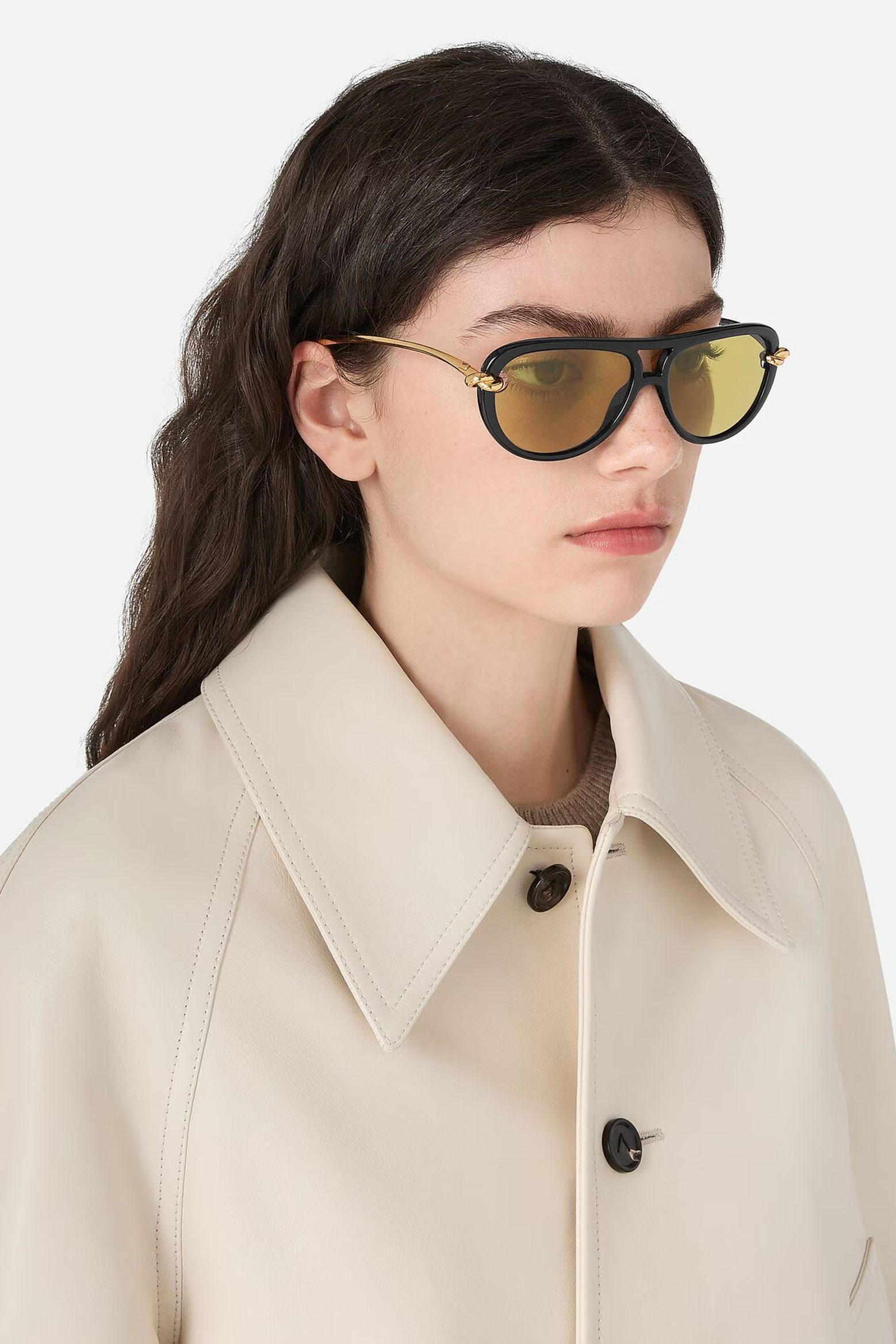 BOTTEGA VENETA KNOT AVIATOR SUNGLASSES | THE NEW TREND
