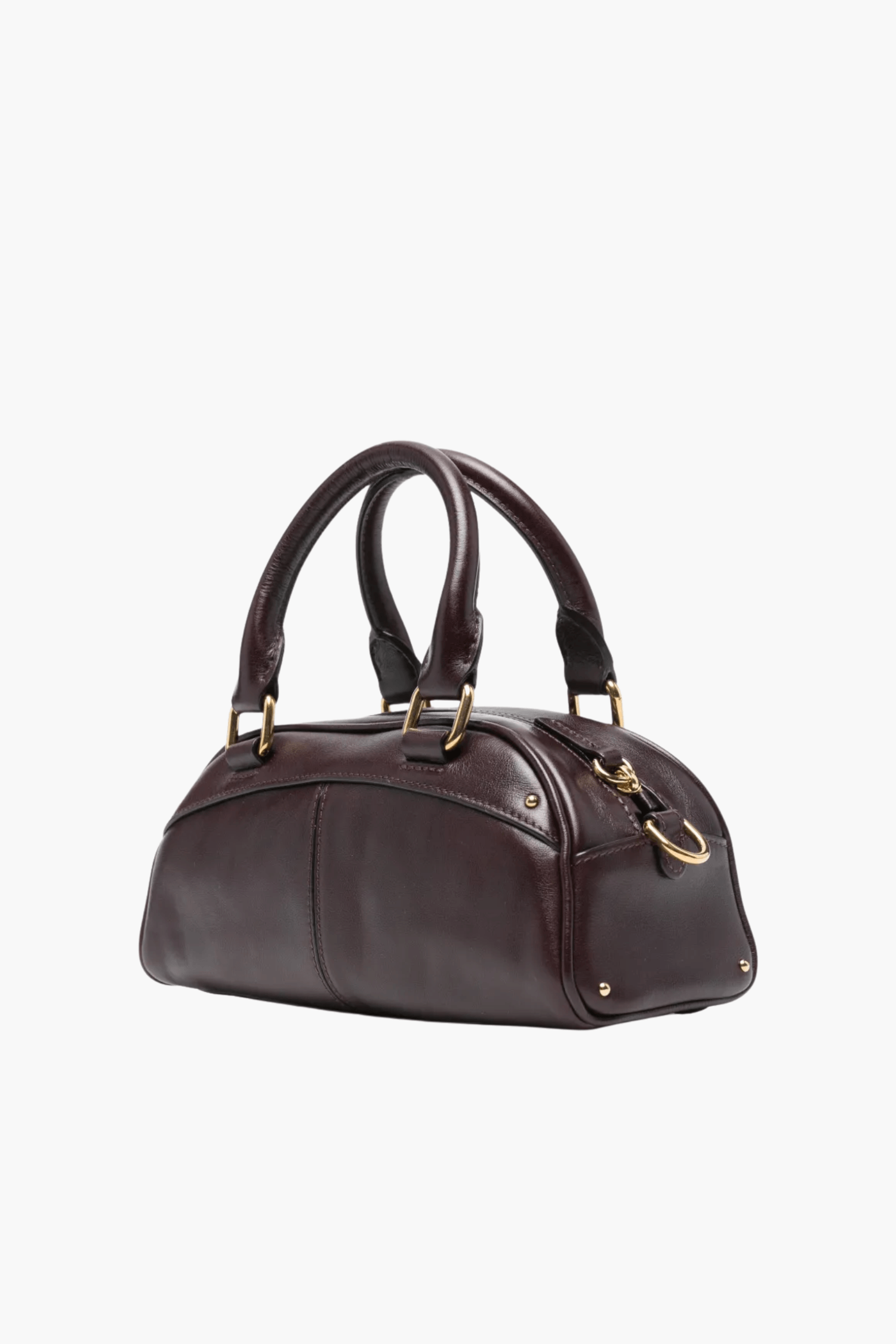 CHLOÉ SMALL BOWLING BAG WITH STRAP
