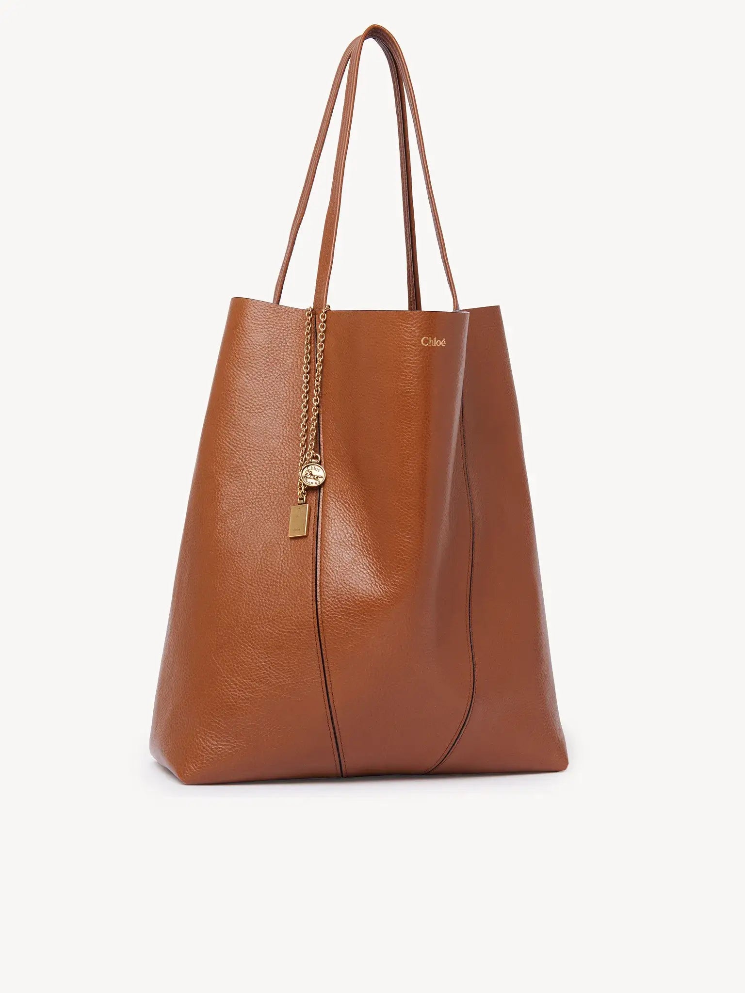 CHLOÈ SPIN TOTE IN CLAY BROWN THE NEW TREND – The New Trend