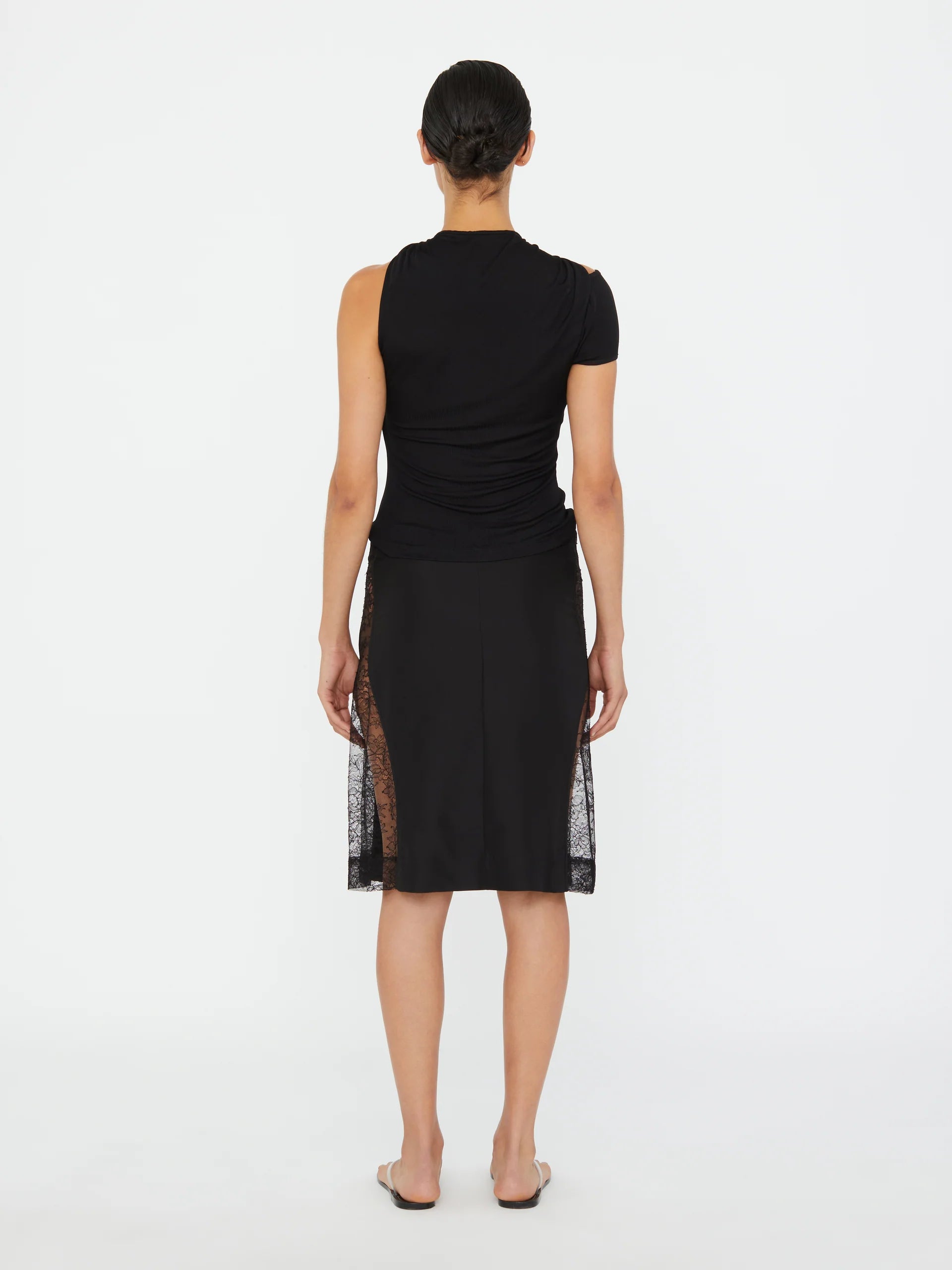  CHRISTOPHER ESBER HUDSON WAVE LACE BOARDIE SKIRT | THE NEW TREND