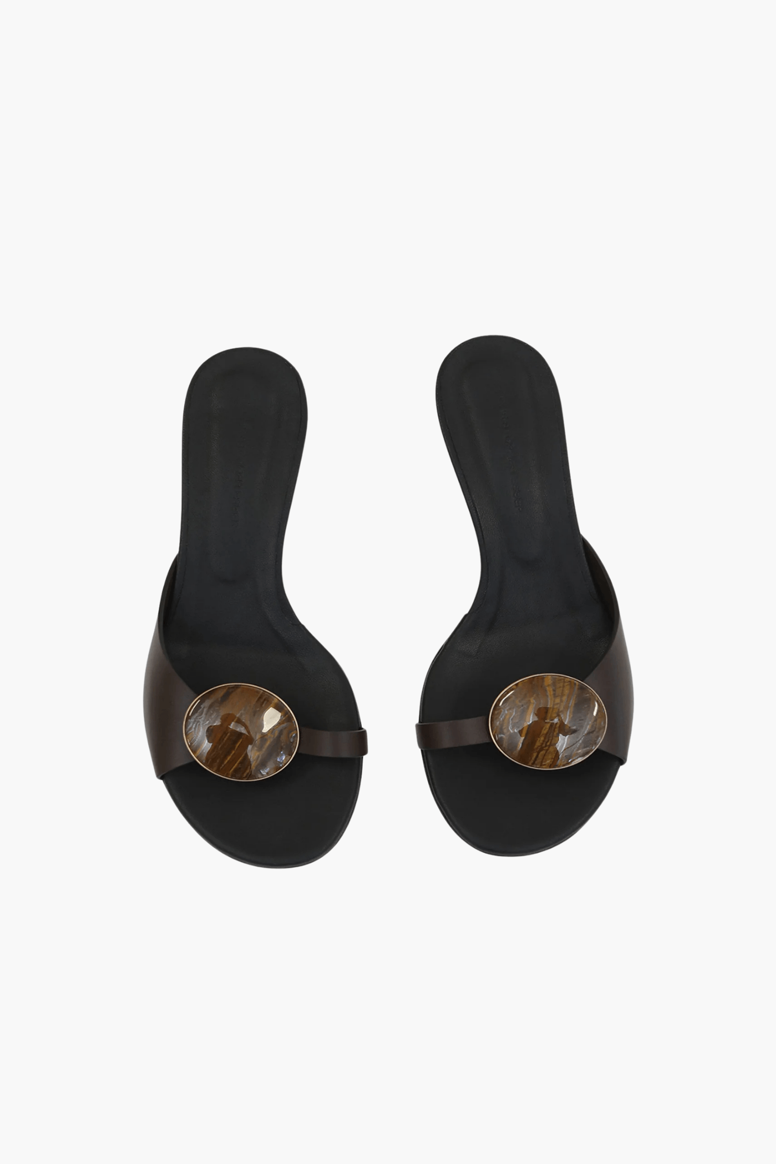AURA QUARTZ KITTEN MULE