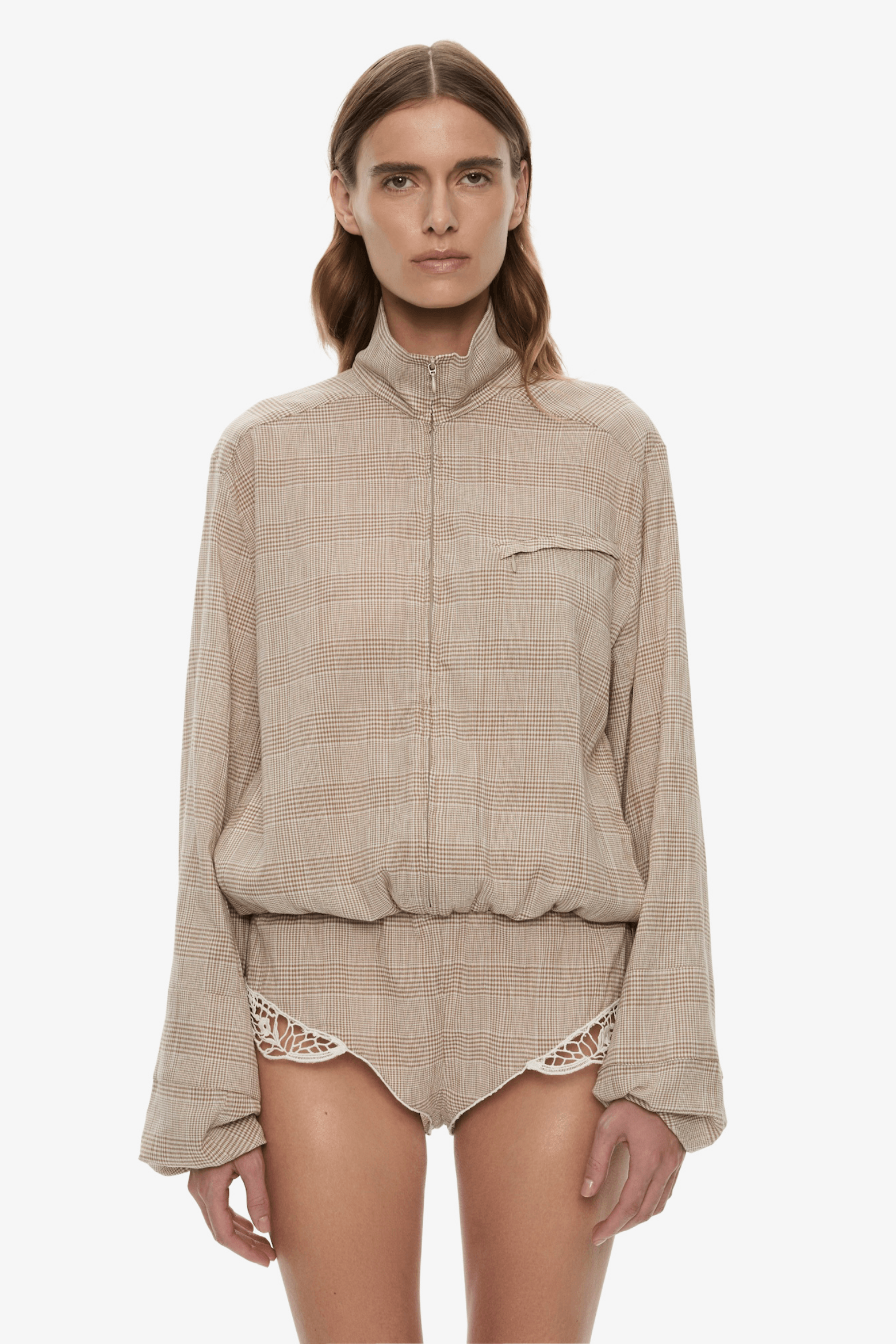 BATISTE EMBROIDERED HANDKERCHIEF ONE PIECE