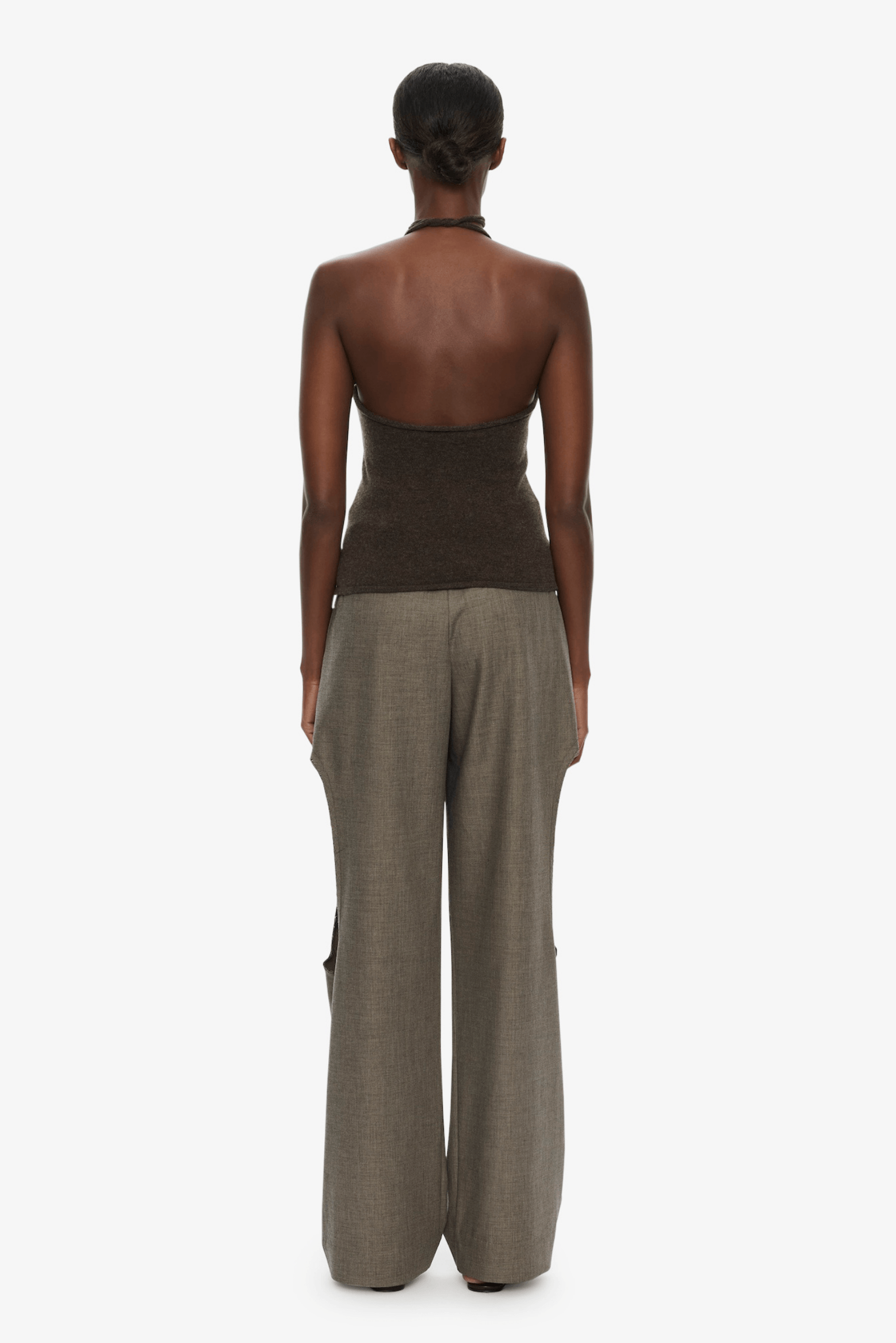 CASHMERE RAE HALTER TANK