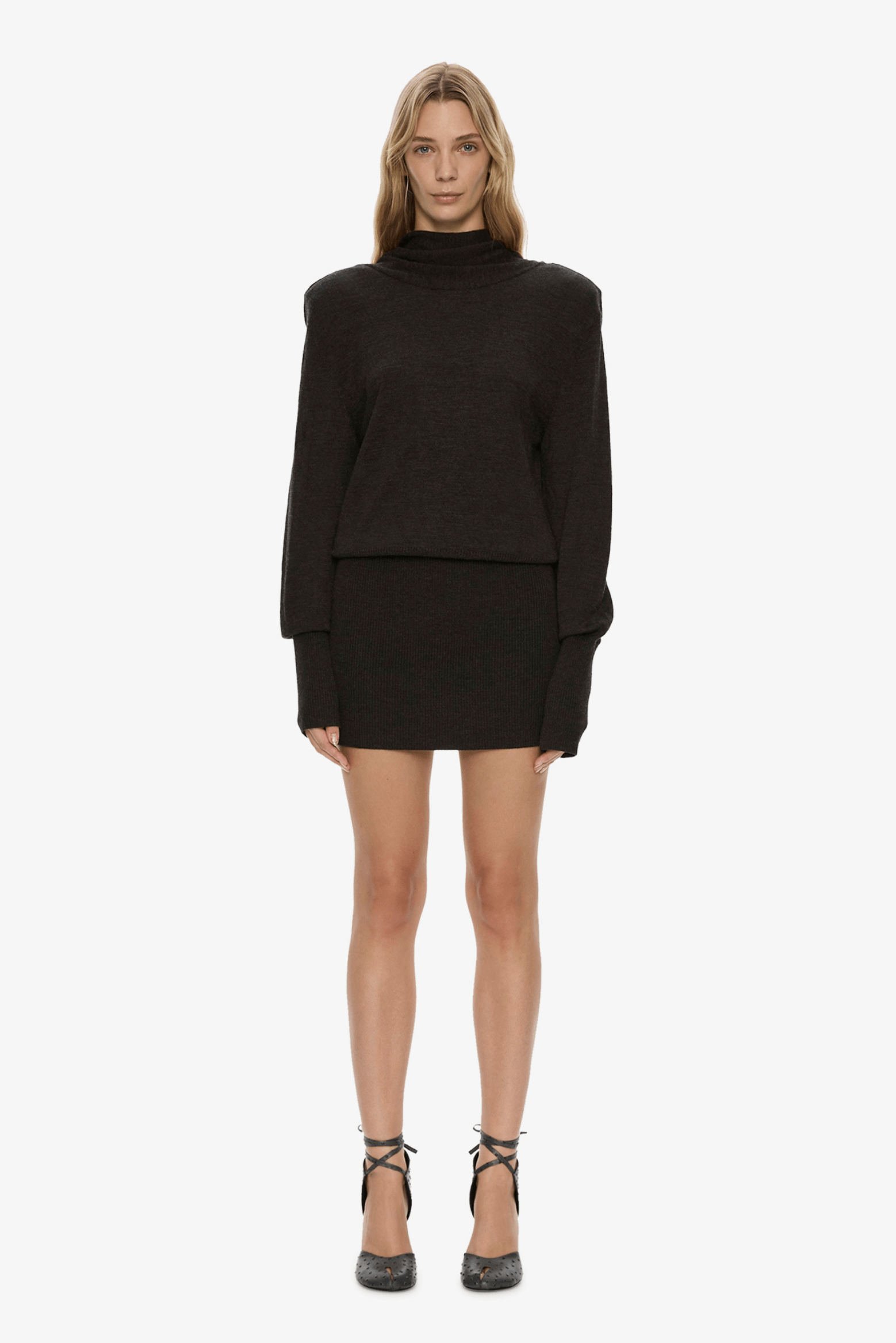 CESURA COWL SWEATER DRESS