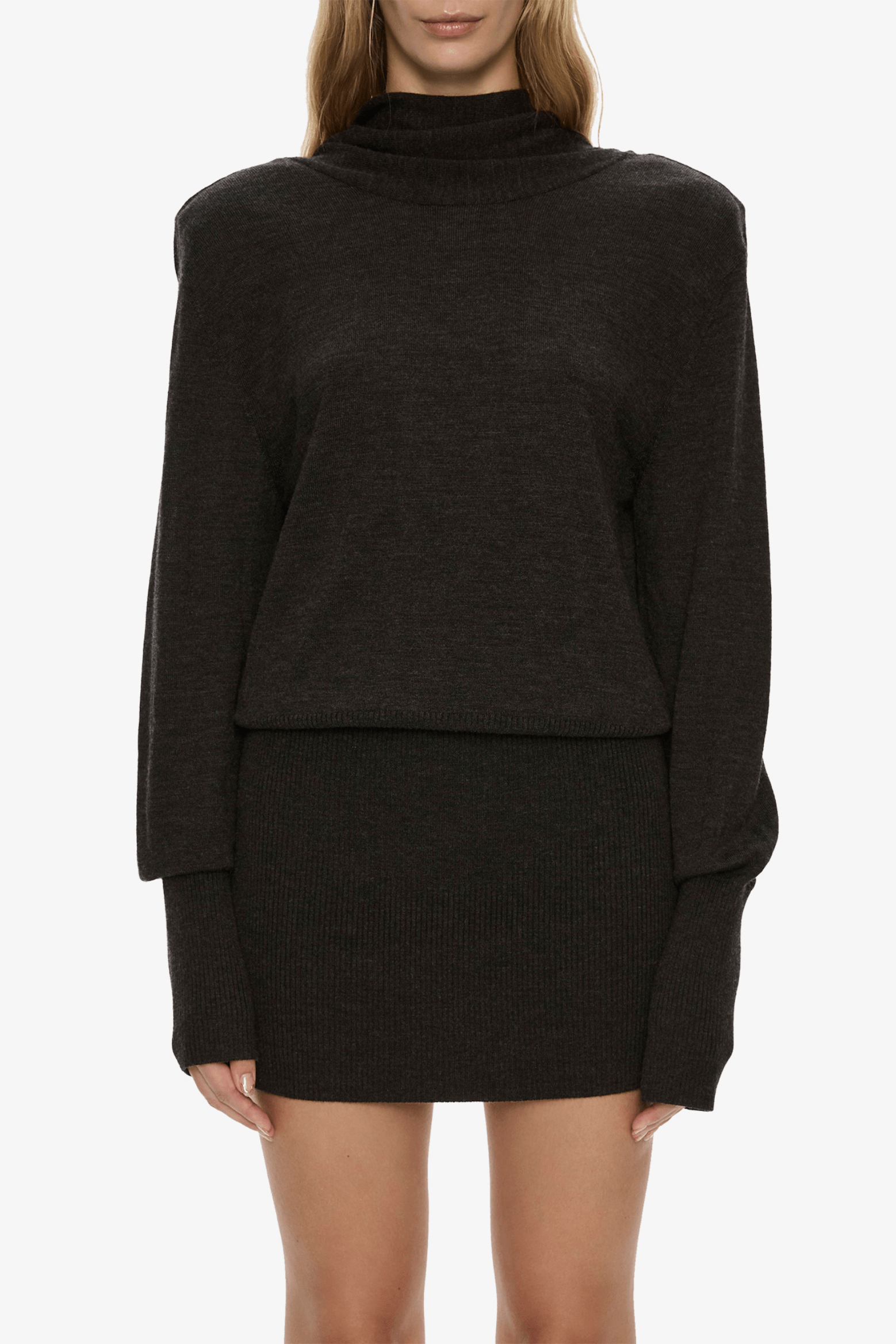 CESURA COWL SWEATER DRESS