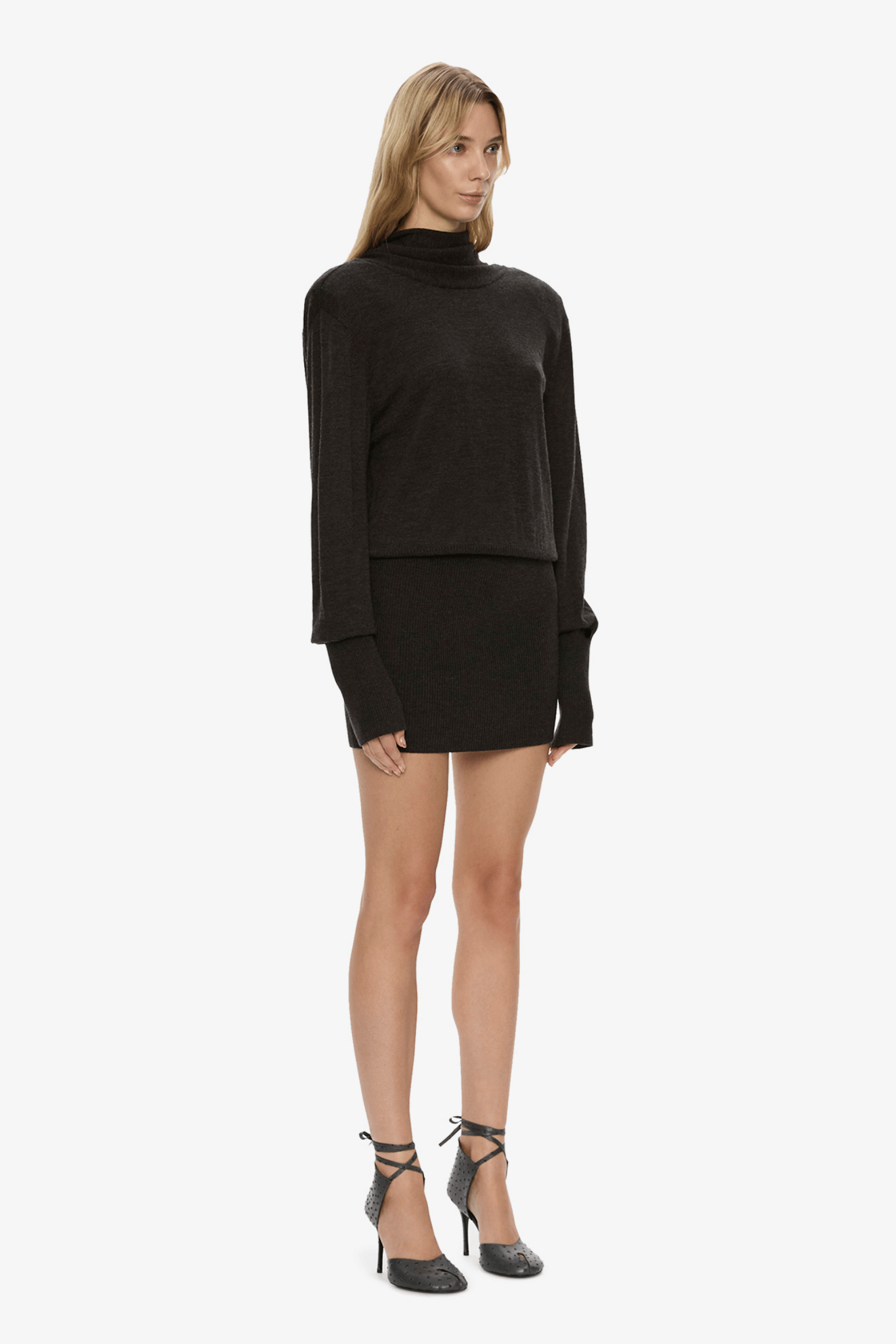 CESURA COWL SWEATER DRESS