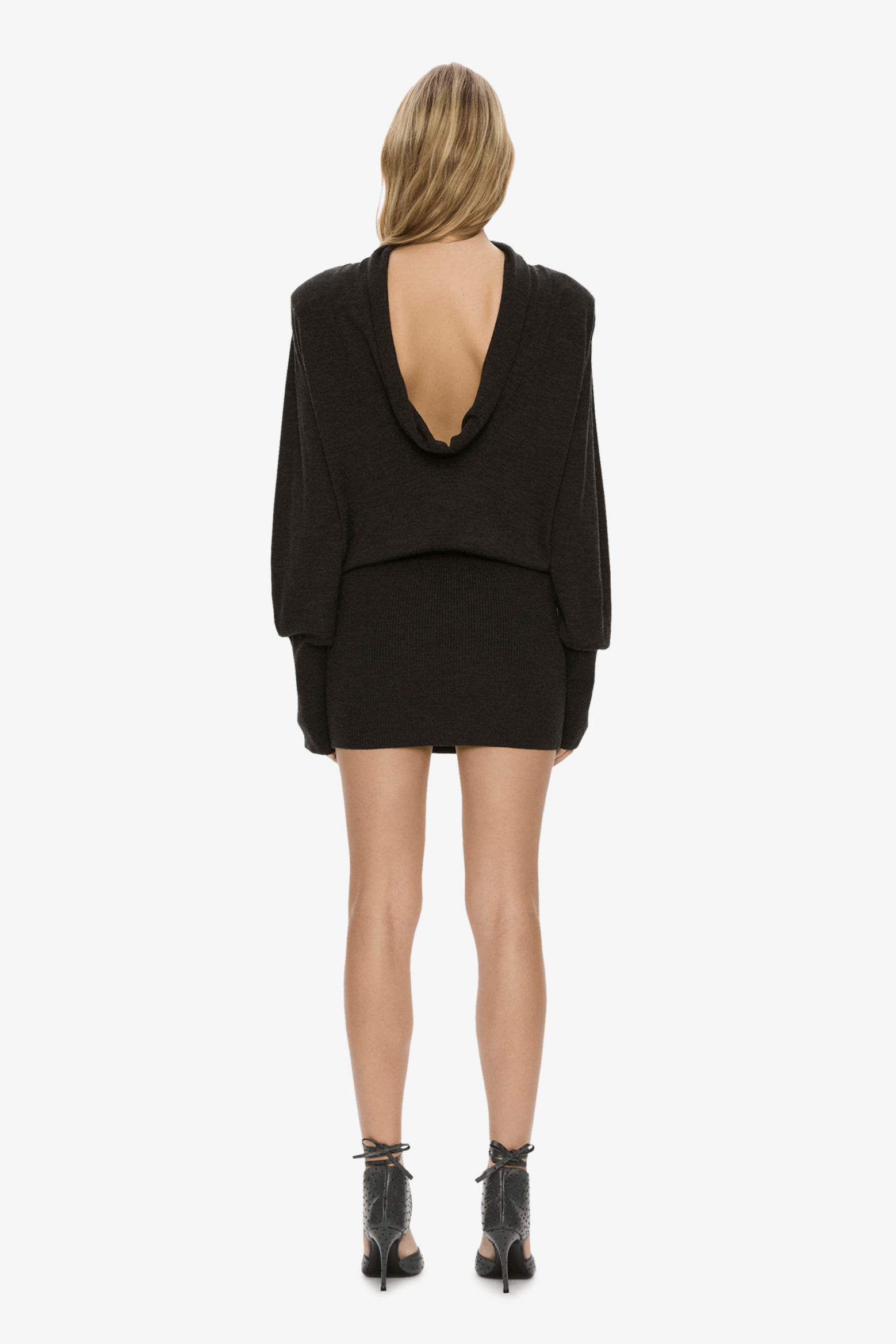 CESURA COWL SWEATER DRESS