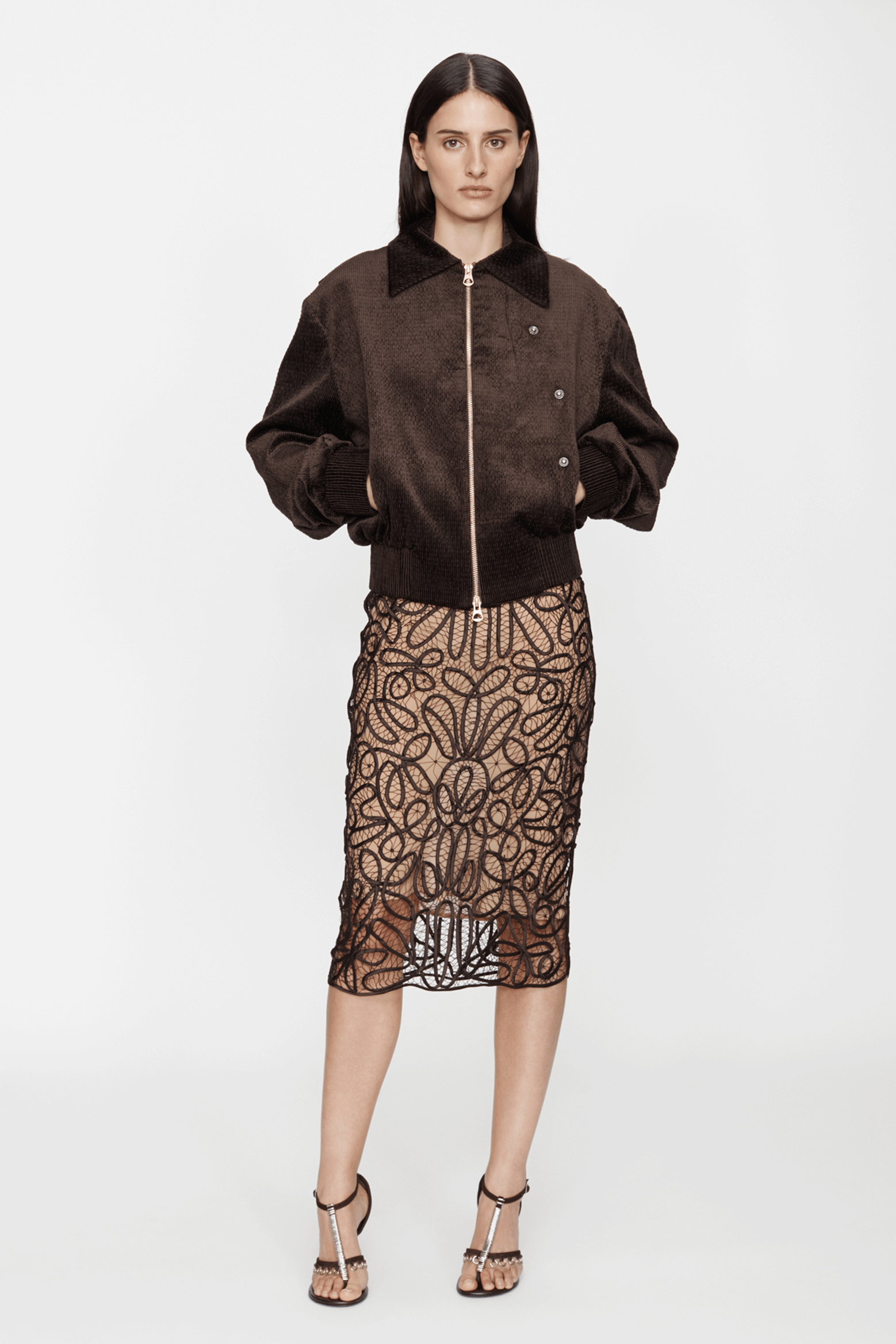 CHRISTOPHER ESBER LAPPED FLIGHT CORDUROY BOMBER JACKET | THE NEW TREND