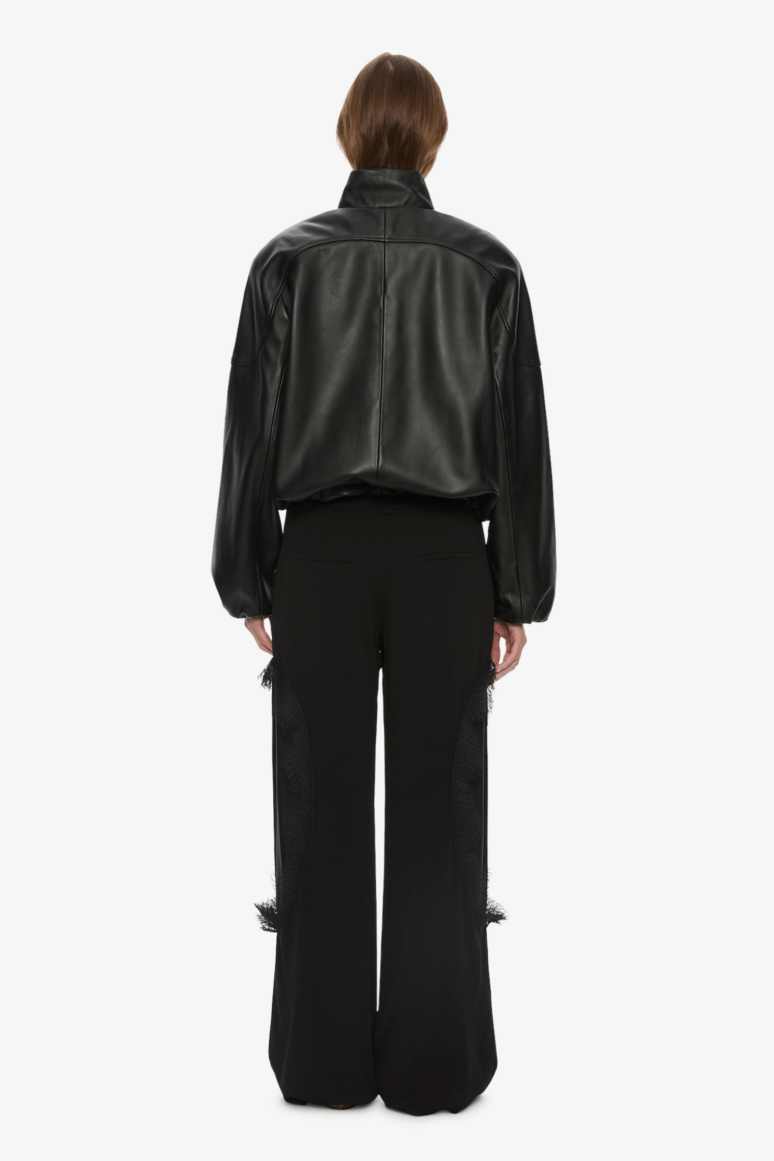 DANNIE LEATHER BOMBER
