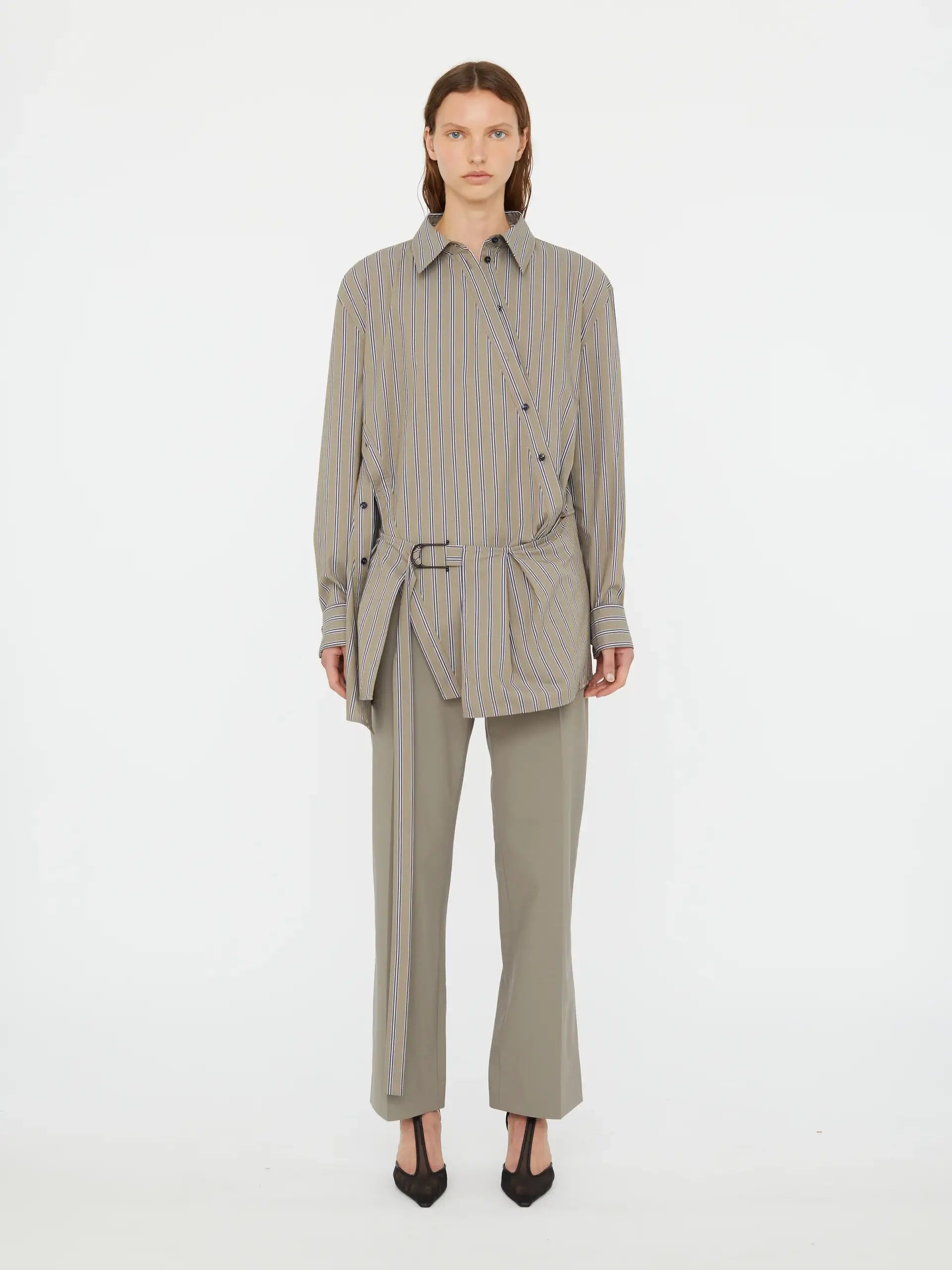 CHRISTOPHER ESBER DECONSTRUCT COTTON SHIRT TUNIC | THE NEW TREND