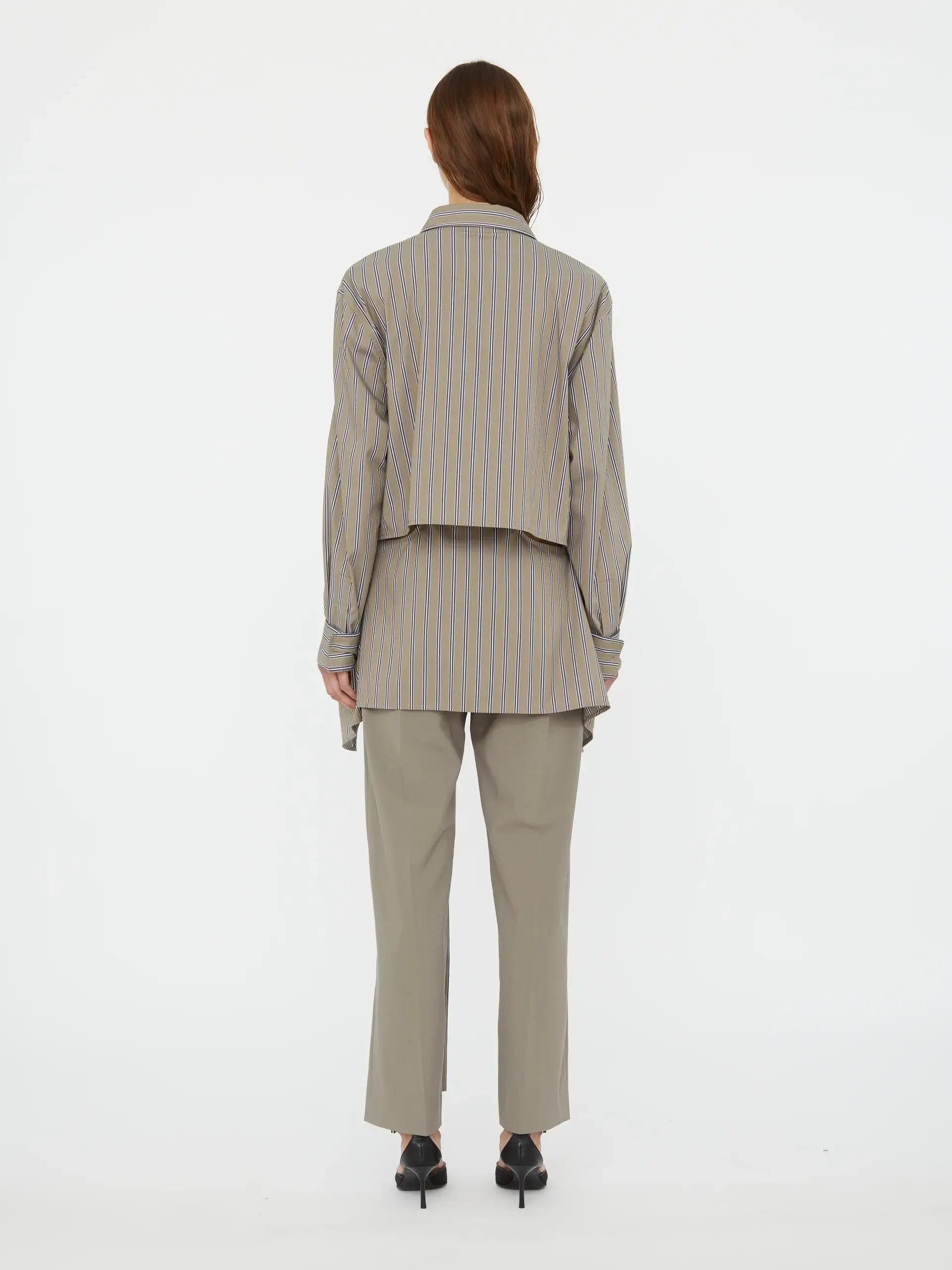 CHRISTOPHER ESBER DECONSTRUCT COTTON SHIRT TUNIC | THE NEW TREND