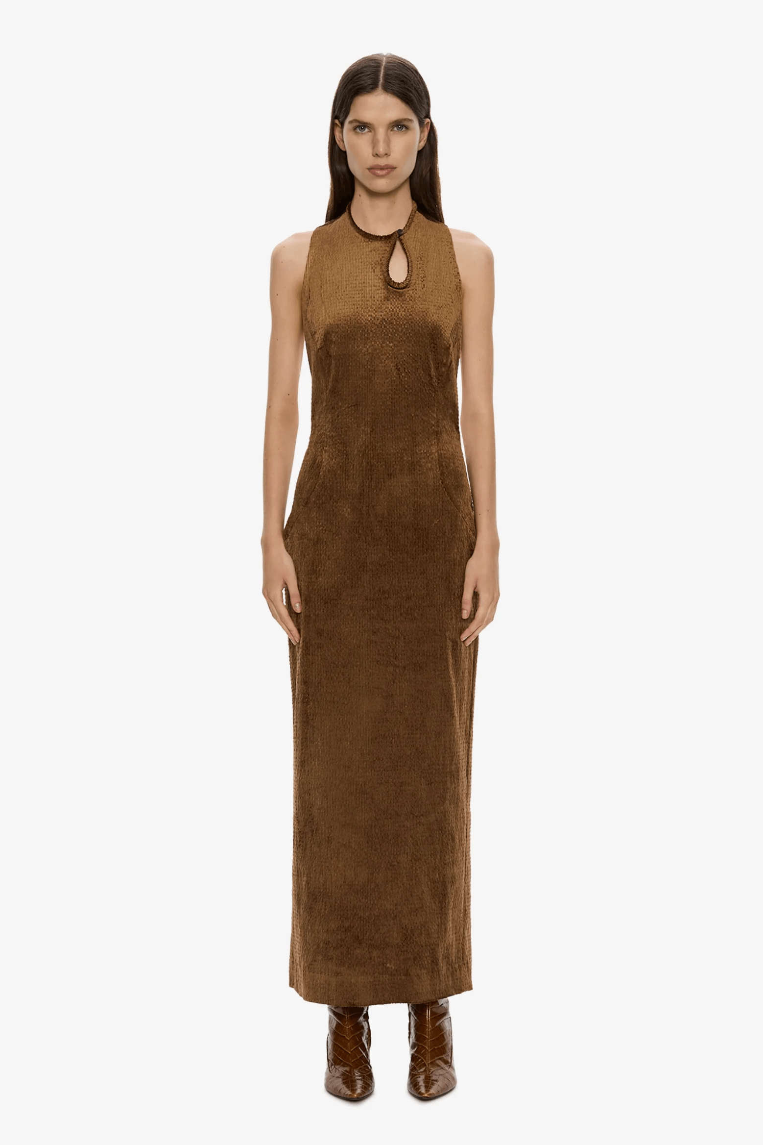 DELVINE COLUMN DRESS