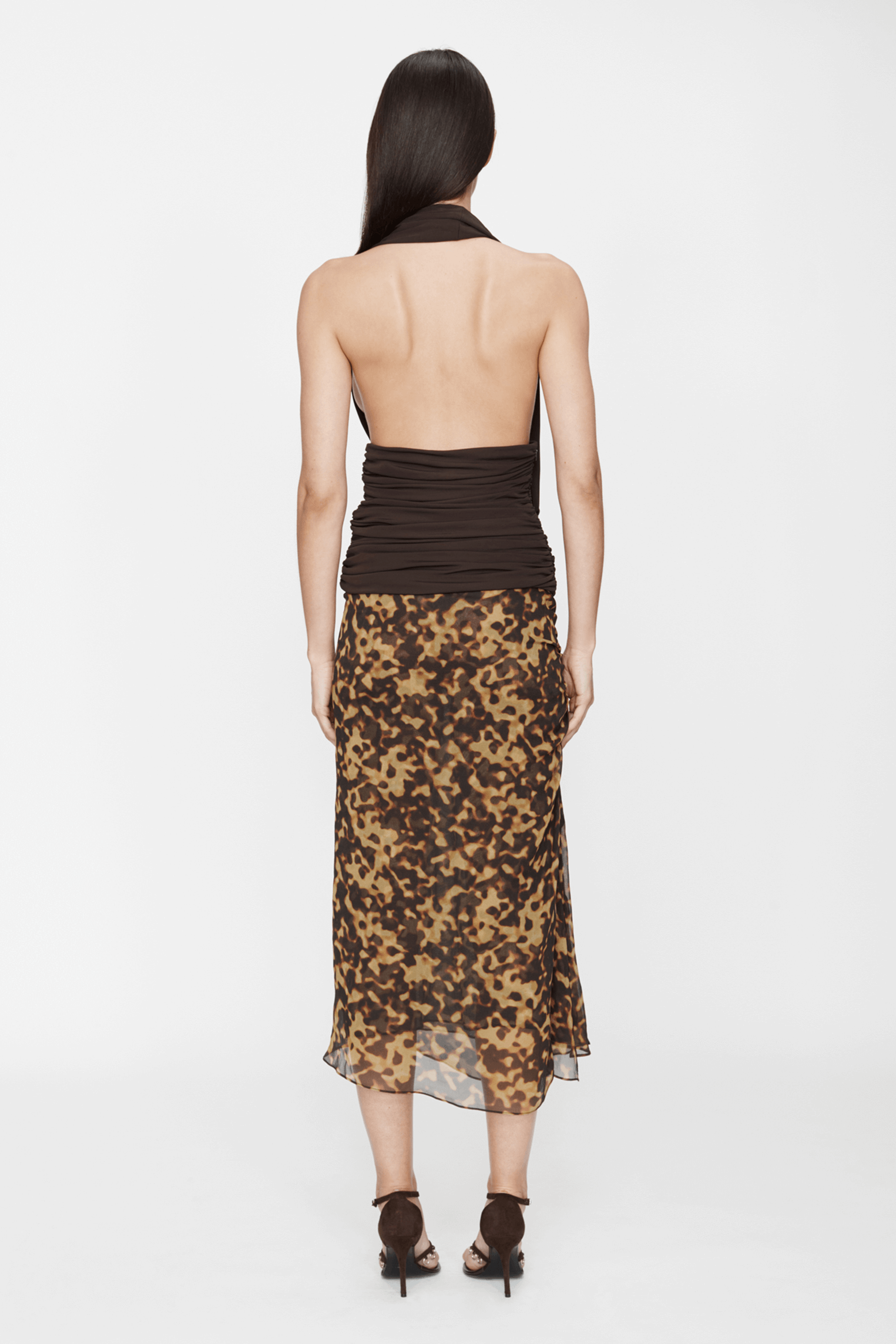 CHRISTOPHER ESBER DRAPED CUMMERBUND JERSEY TOP | THE NEW TREND