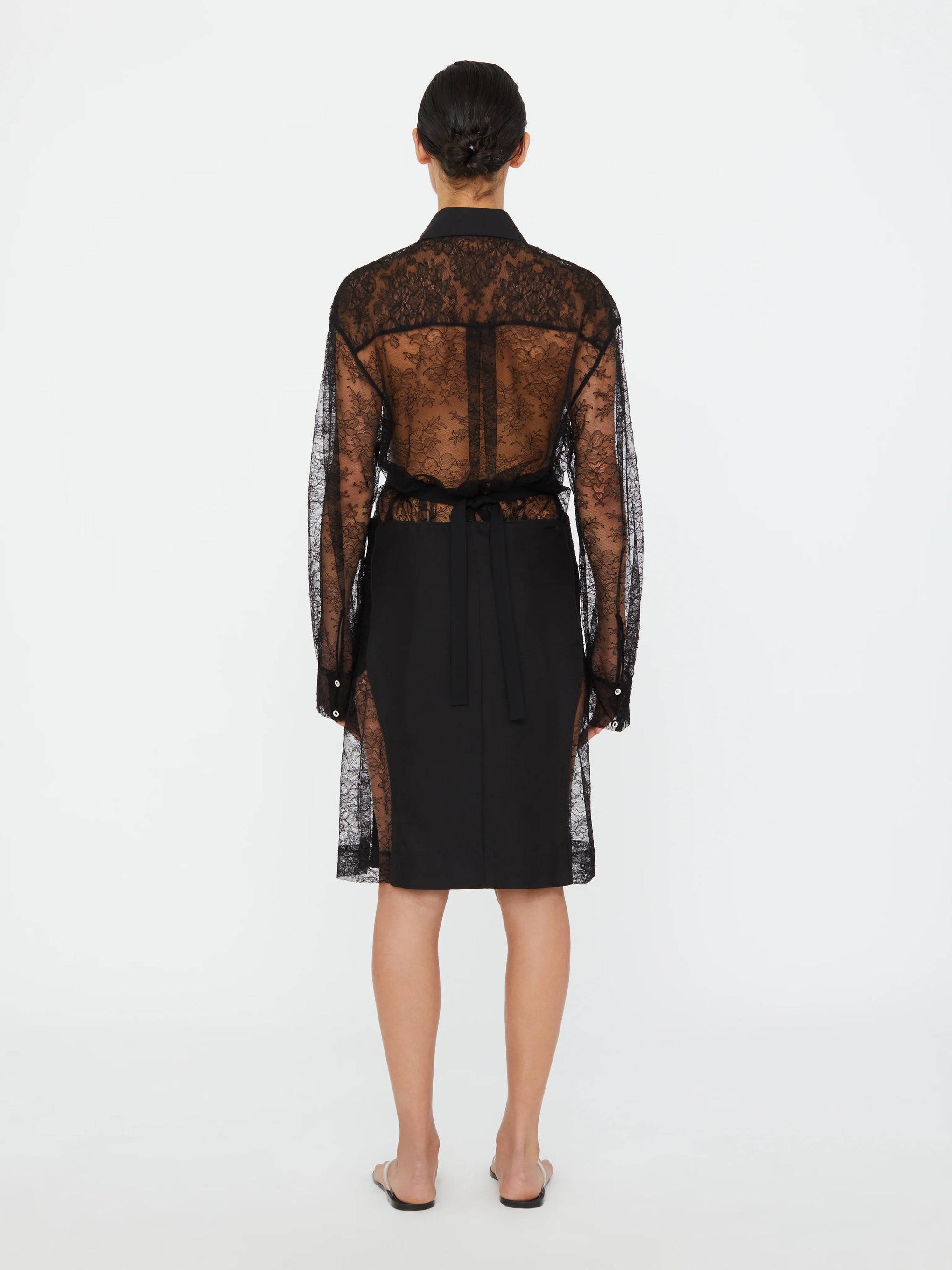 CHRISTOPHER ESBER LACE TUX SHIRT | THE NEW TREND